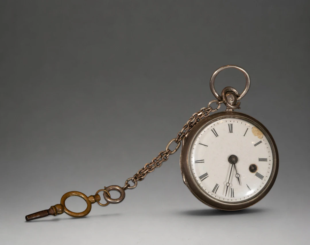 Pocket watch with chain