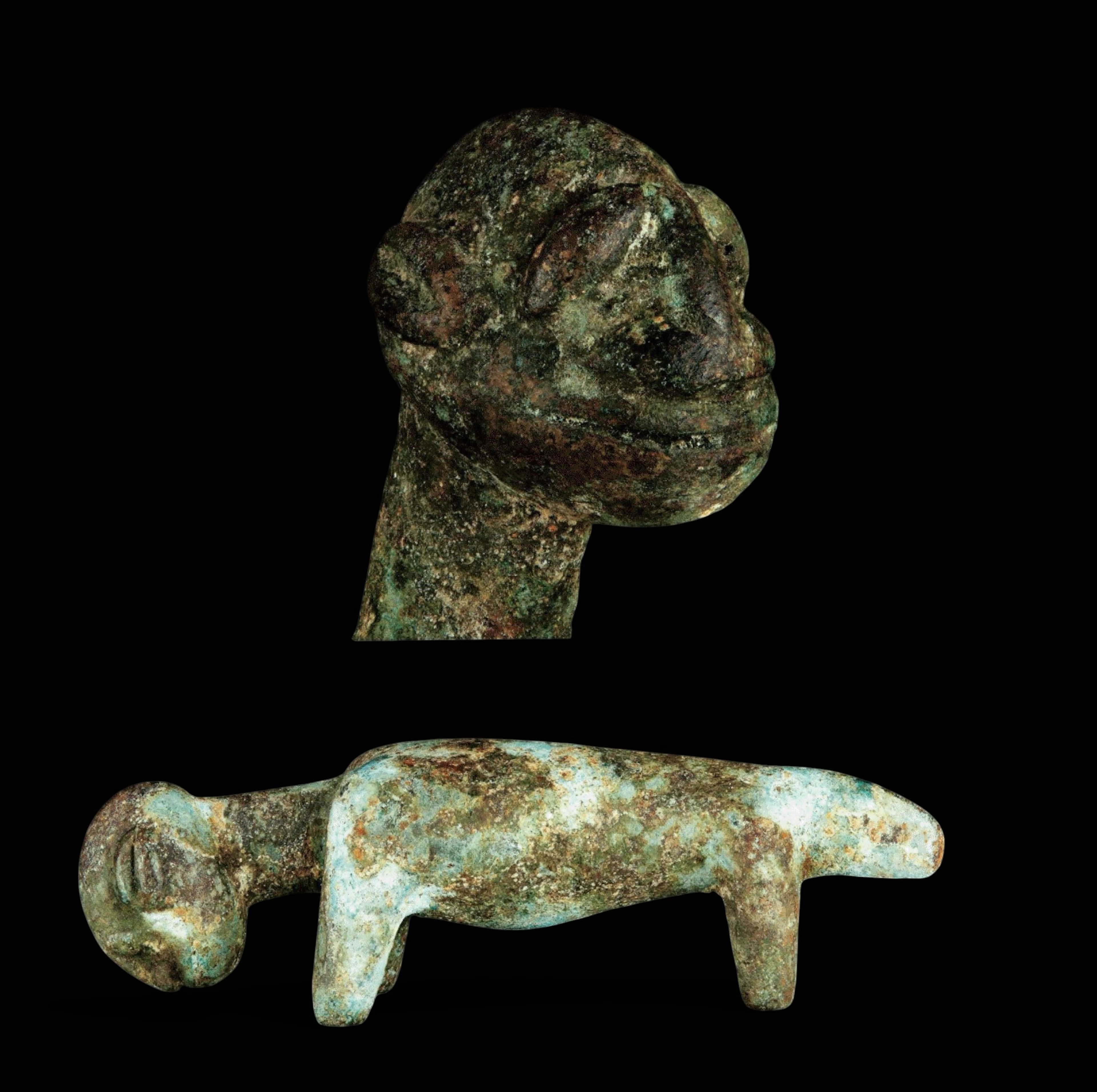 Zoomorphic figure, Tenenkou, Mali, c. 1100–1450