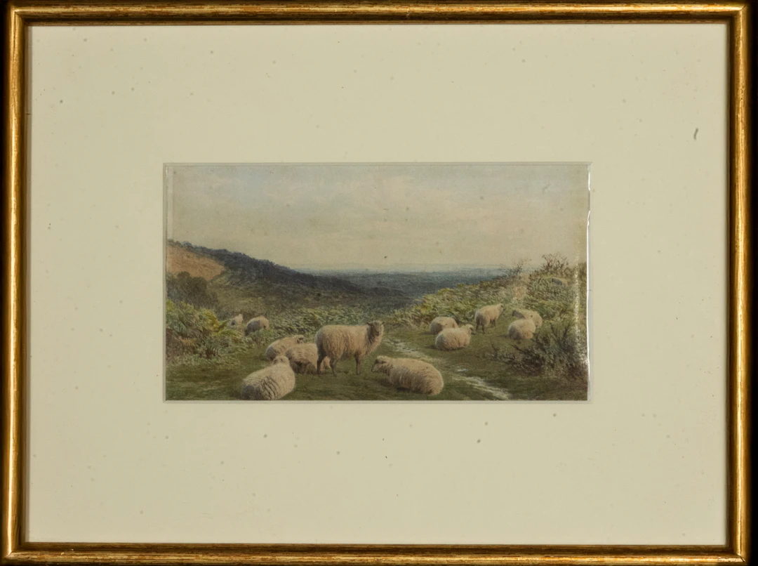 Watercolor on paper, Attributed to Frederick Williamson (England, 1835-1900)
