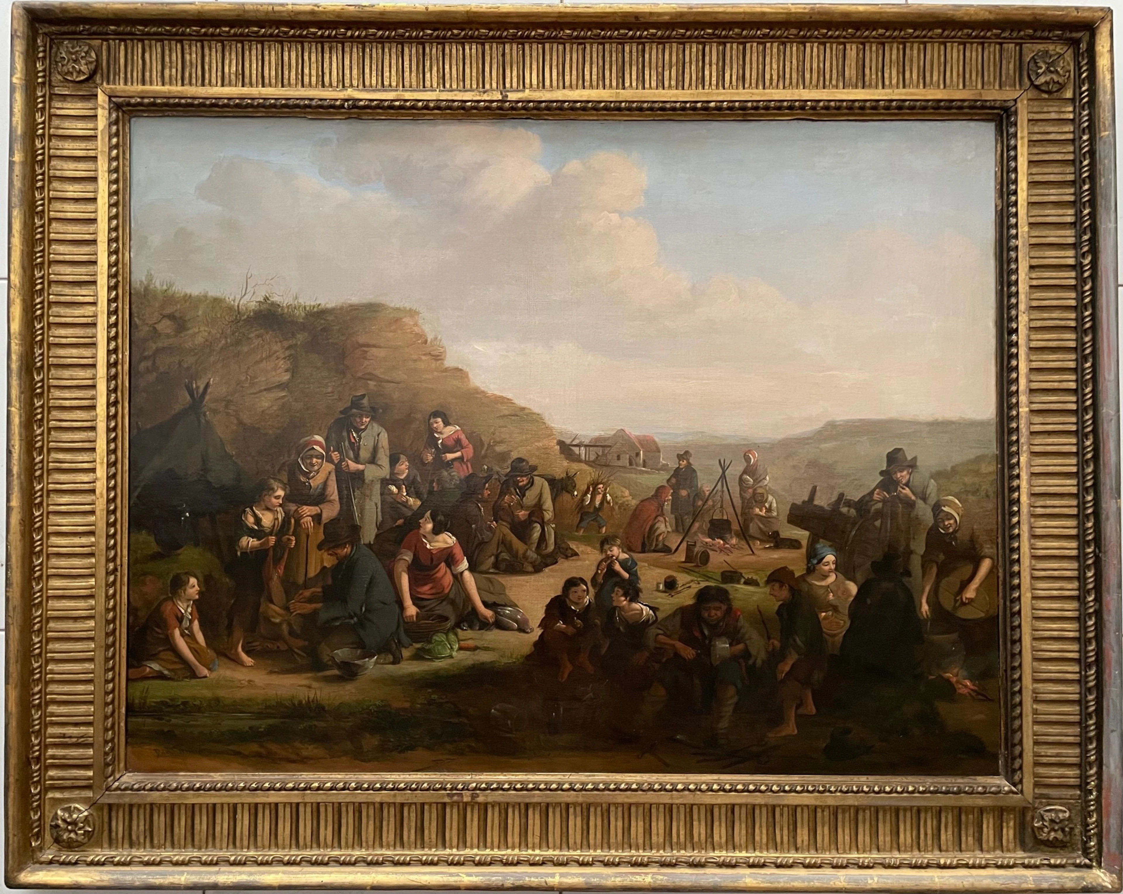 David Wilkie (Cult, Fife, 1785 – Gibraltar, 1841) – Genre scene, early
