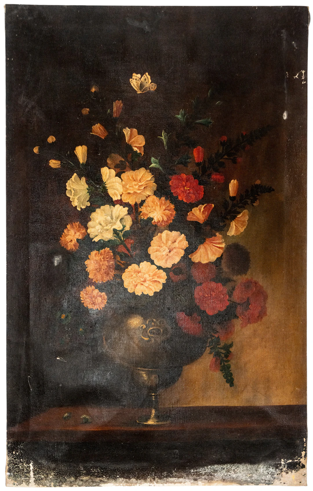 Still life with flowers – European school – 19th century