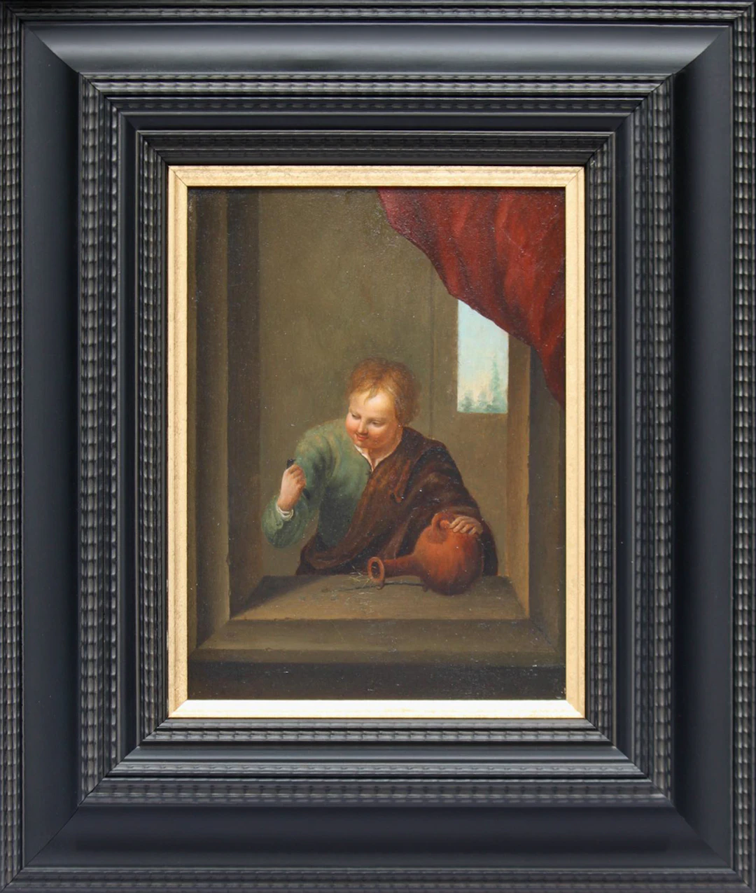 DUTCH SCHOOL IN THE TASTE OF THE 17TH CENTURY - The Man with the Jug