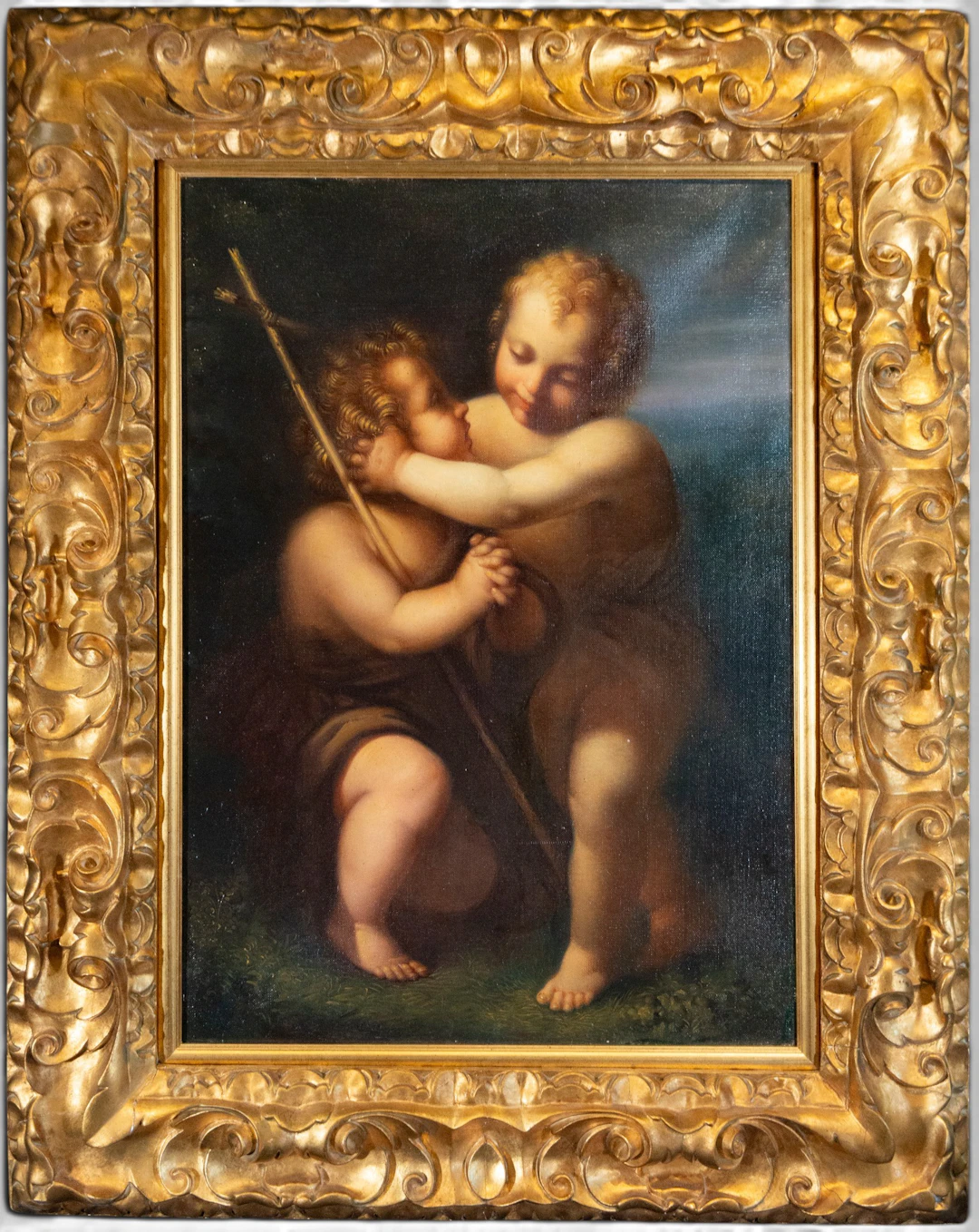 The Infant Jesus and Saint John the Baptist as a Child, after DA VINCI