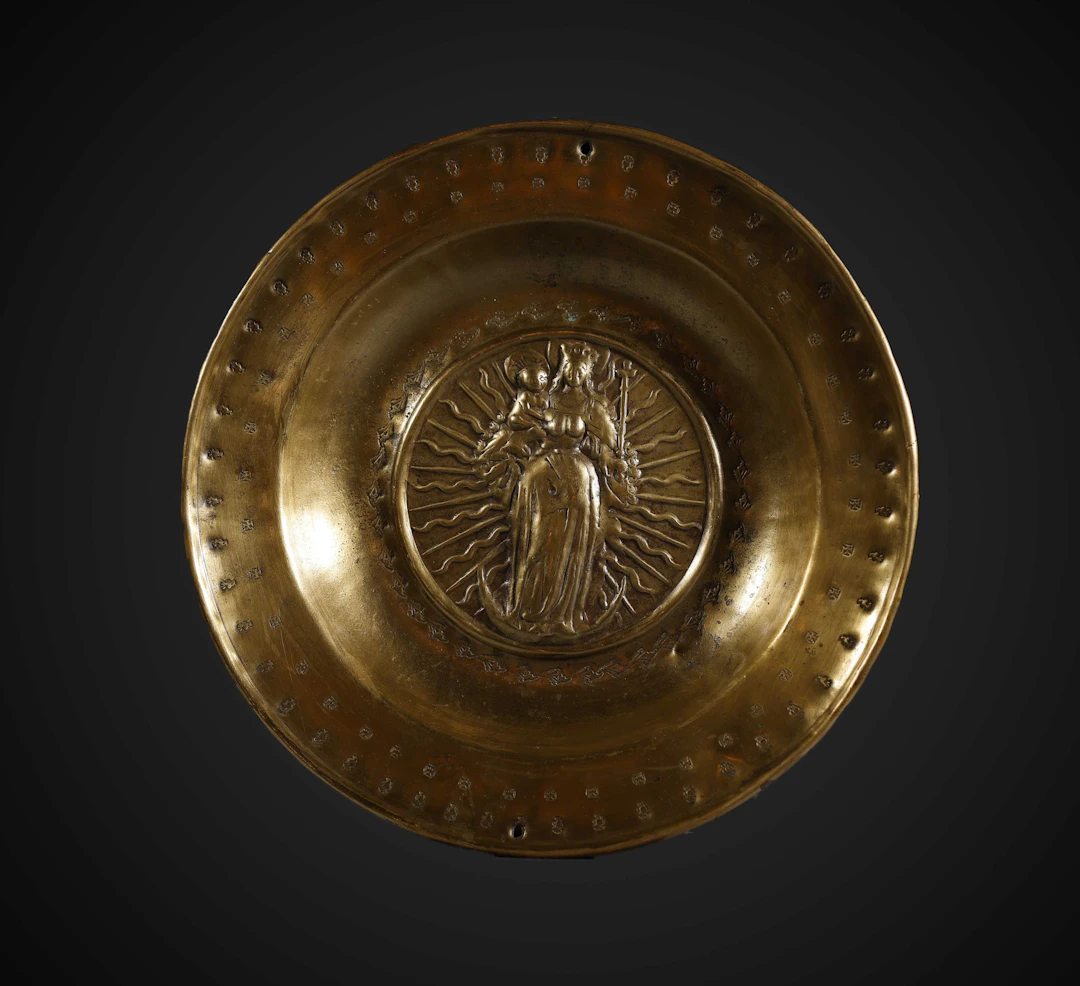 Large Alms Plate from Nuremberg, Germany, 16th/17th century