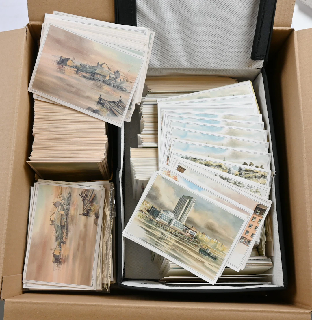 Kimmo Pälikkö unused cards large selection in over 8 KG box.