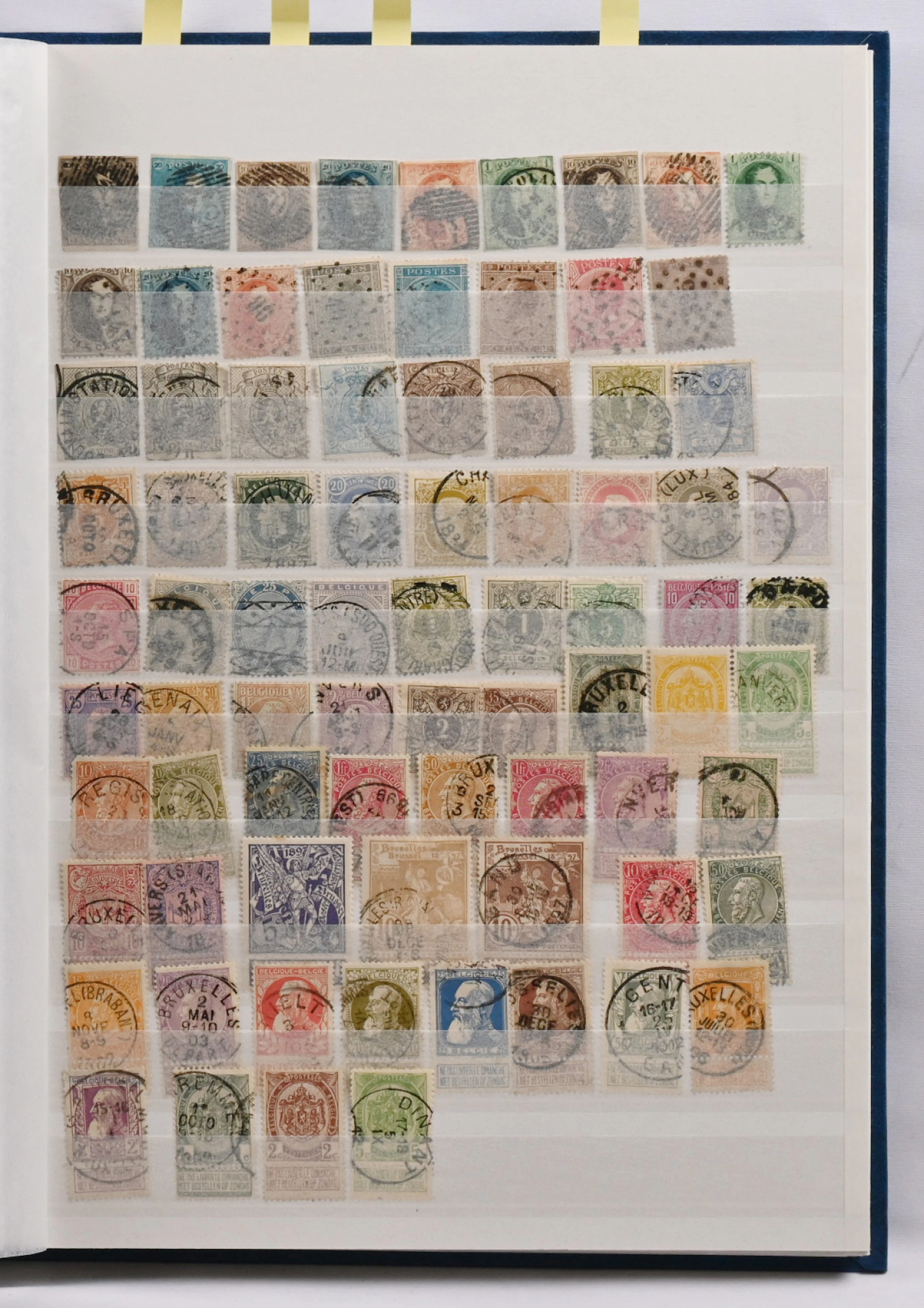 1849 - 1960 collection of used and mint material in a stockbook. Over