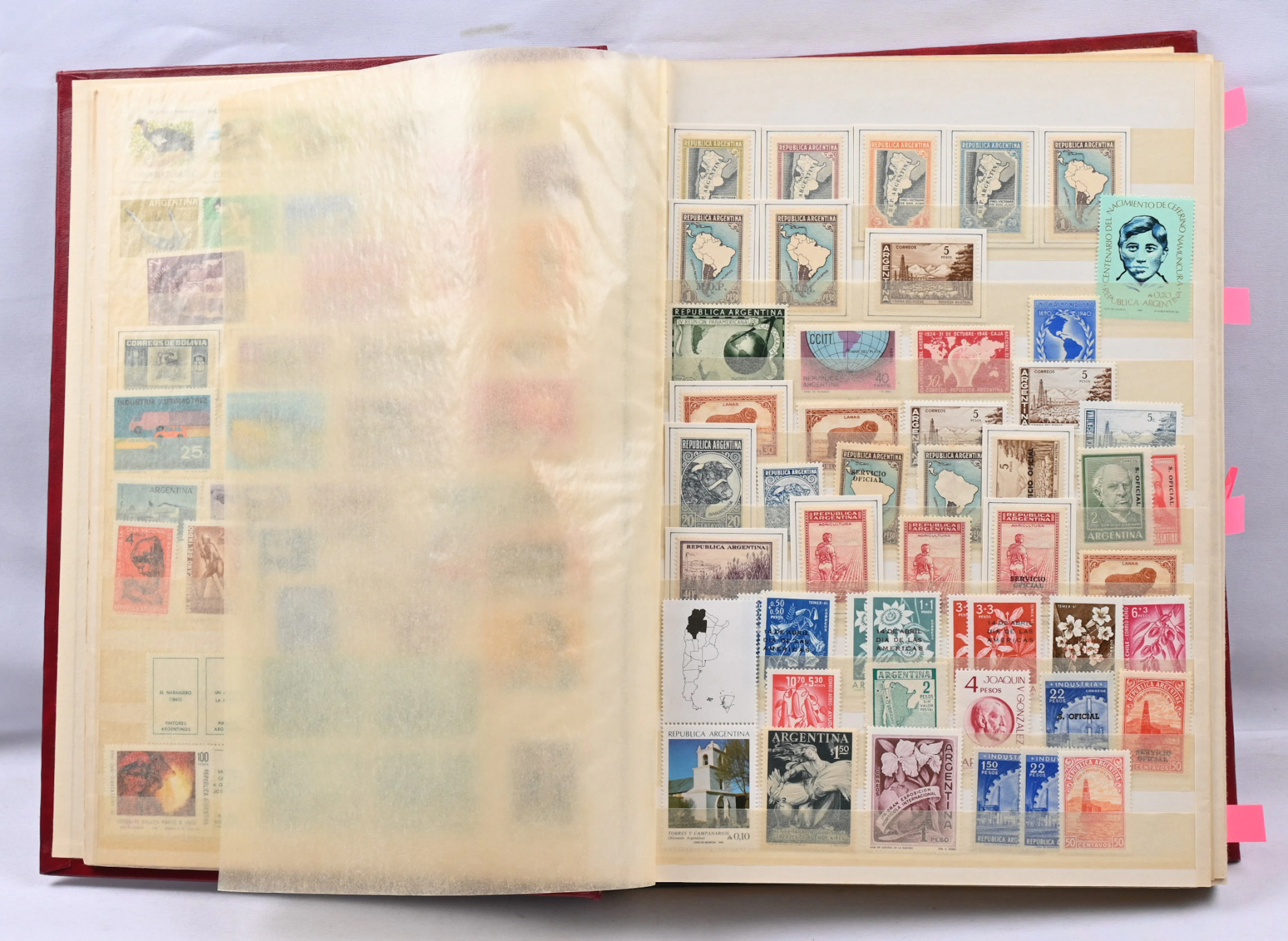 Stockbook mainly of MNH **. Also a little bit of older and */o. Plenty