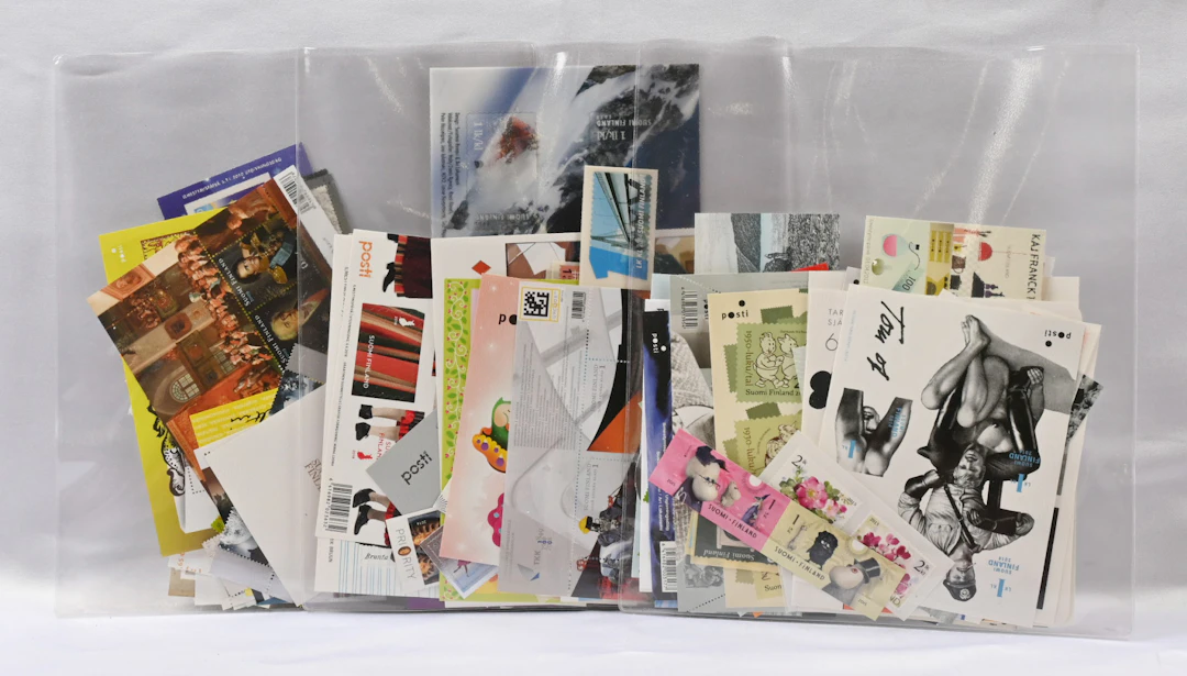 MNH ** forever stamps over 370 pieces, additionally a bundle of other