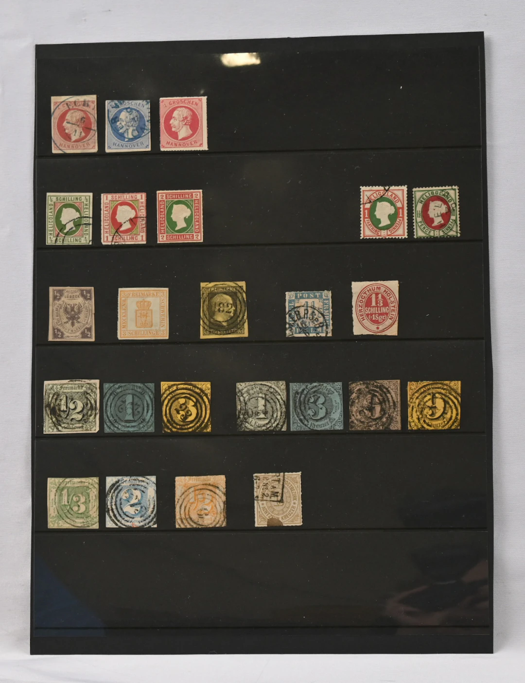 Abundant and versatile selection of different areas (Old states, Reich