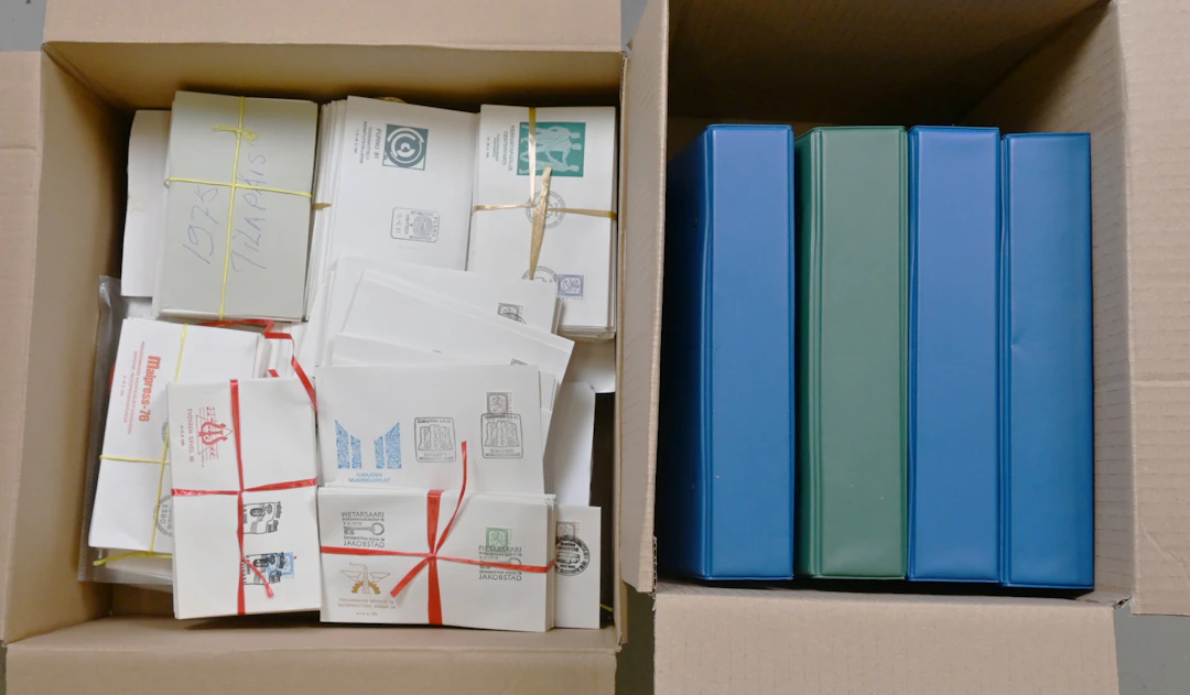 Special postmark collection 1961 - 1974 in four thick albums, additionally