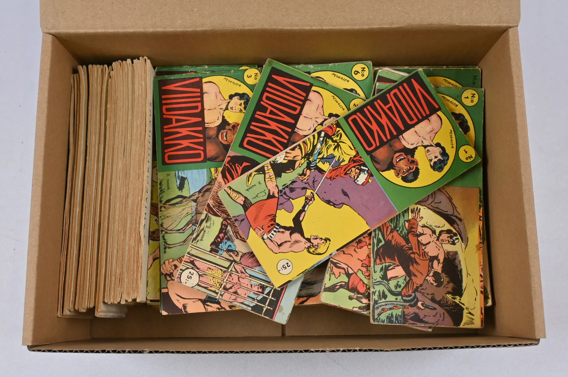 viidakko-1955-1958-comic-book-strips-nice-lot-1st-year-issues-1-26