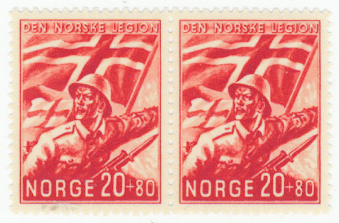 1941 Legion F. 264 MNH ** pair.