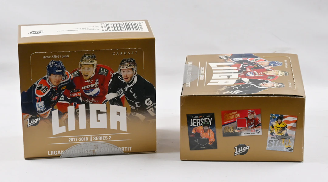 2017-18 Cardset serie 2, 2 boxes, 36 packs in a box