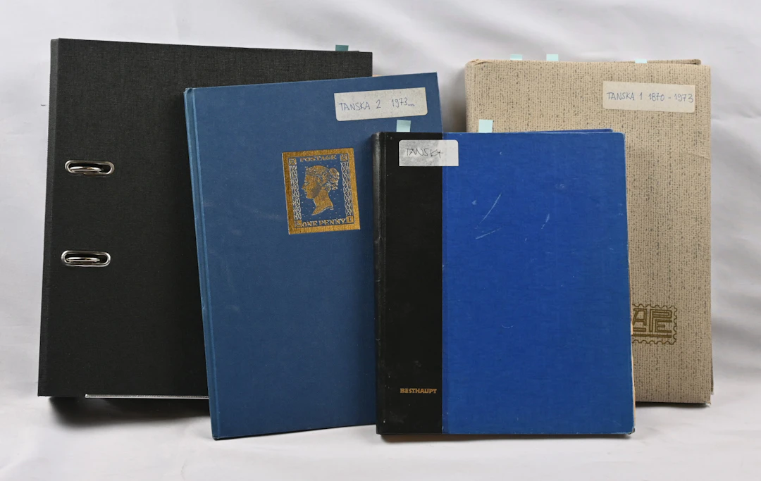 1854 onwards stock material including eg. two old collections, three