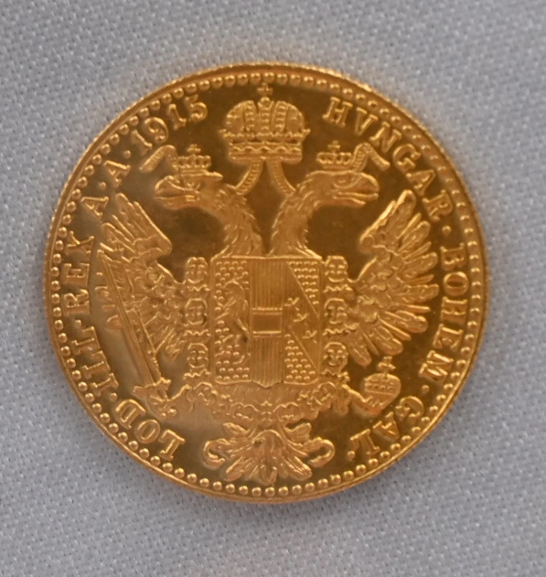 Austria 1915 1 Ducat, Francis Joseph I, gold.