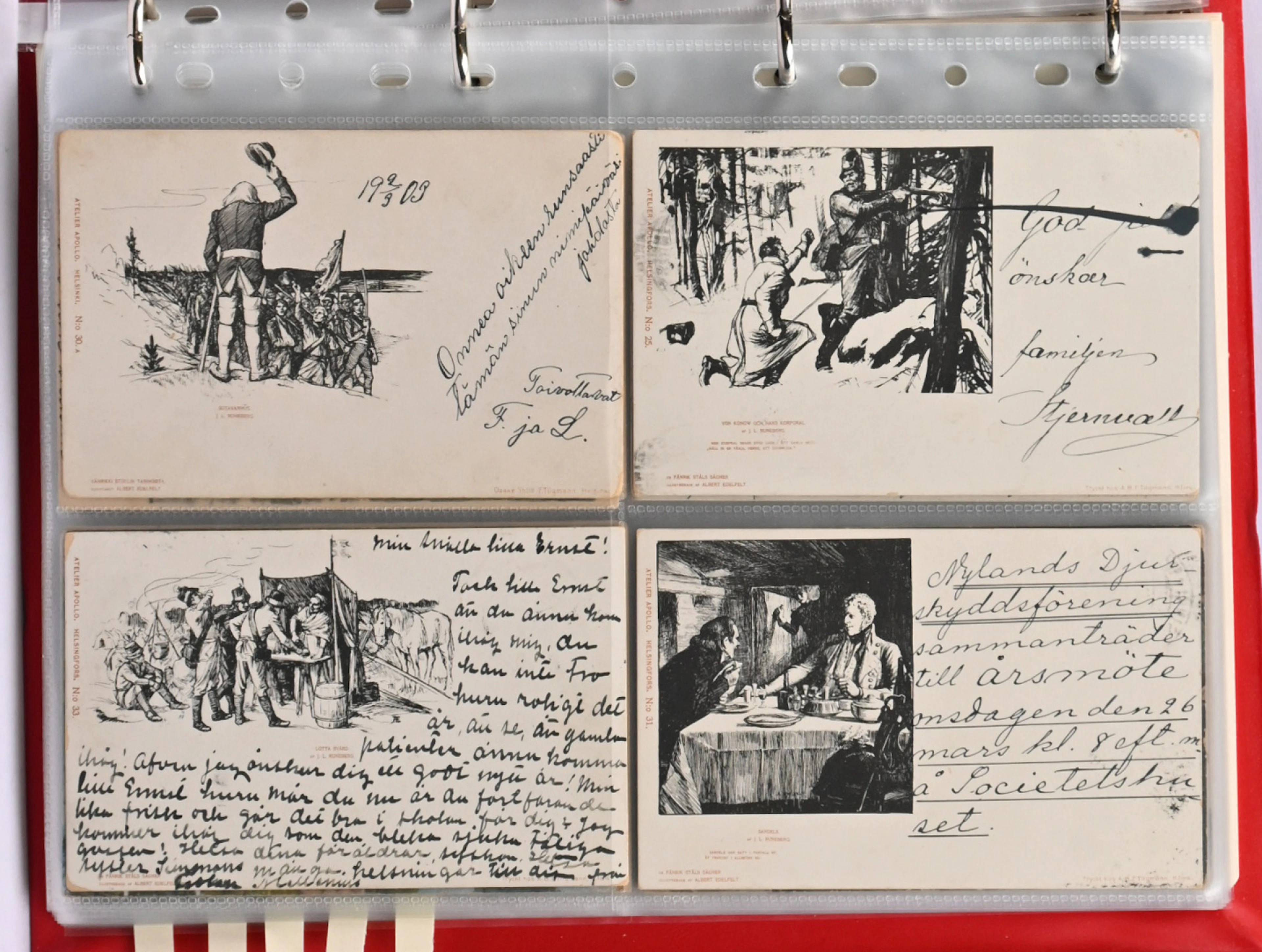 Cards related to the era of oppression and other patriotic cards over