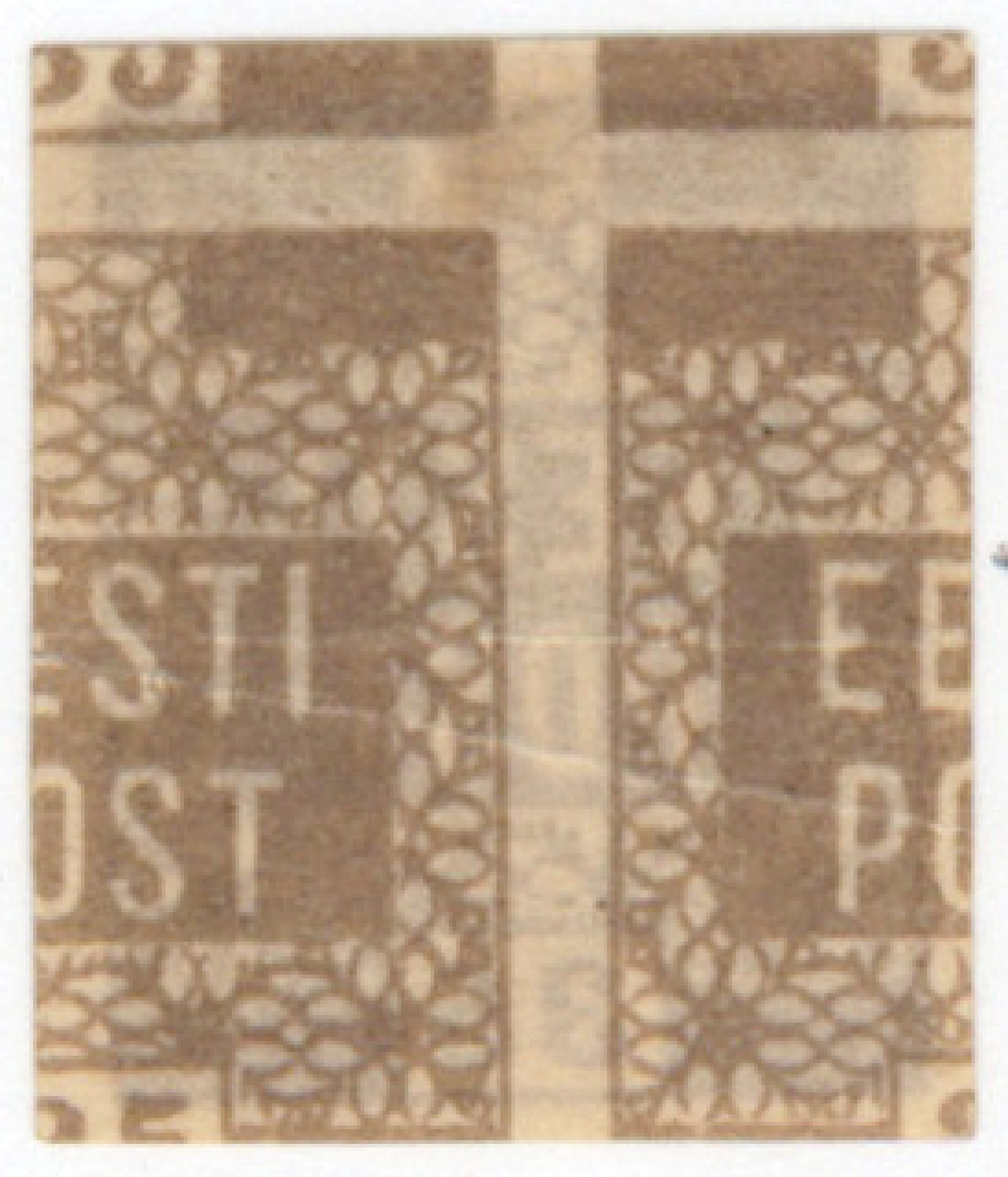 1919 Flower design 35 penni Mi 3, mint * stamp, PRINTING ON BOTH SIDES