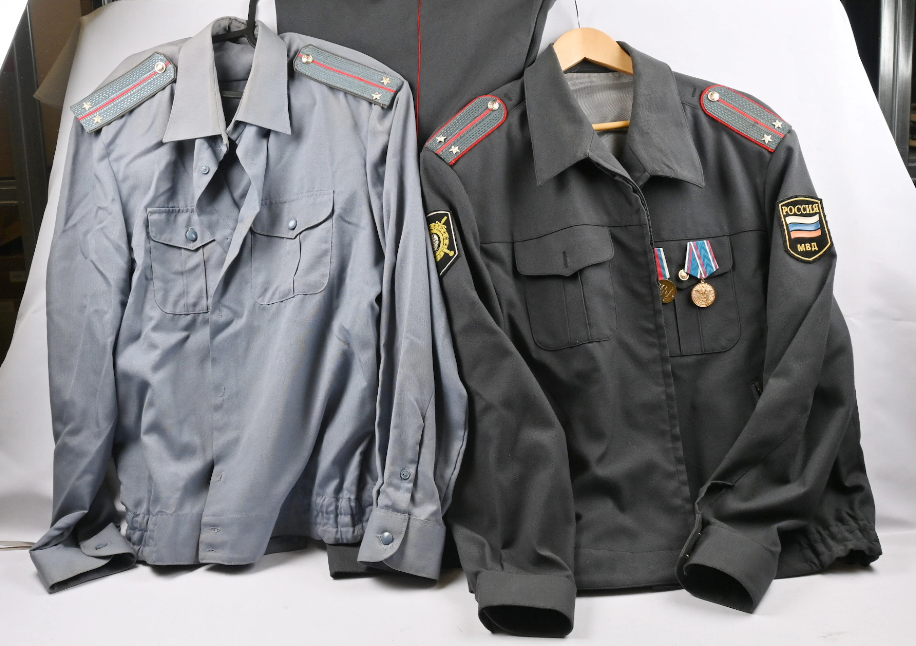 Mixed equipment from the Soviet Union as well as Russian era and one
