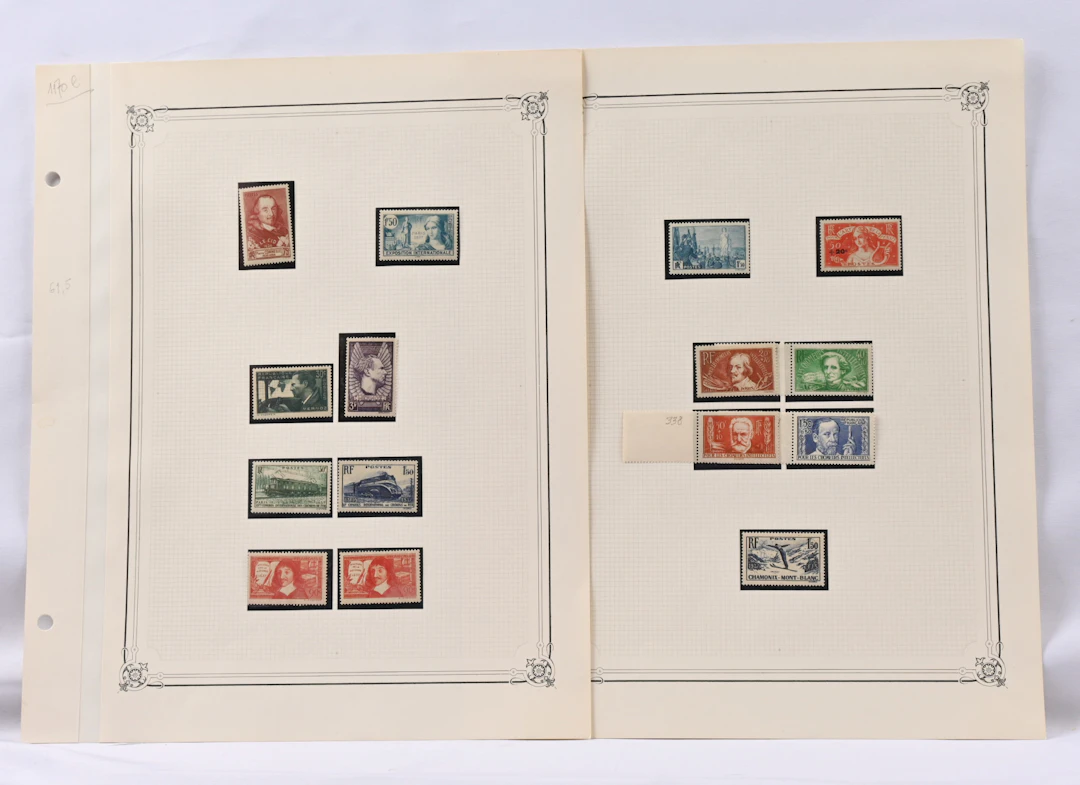 1937 - 1941 very fine mint ** collection on pages, Michel over 1.100€.