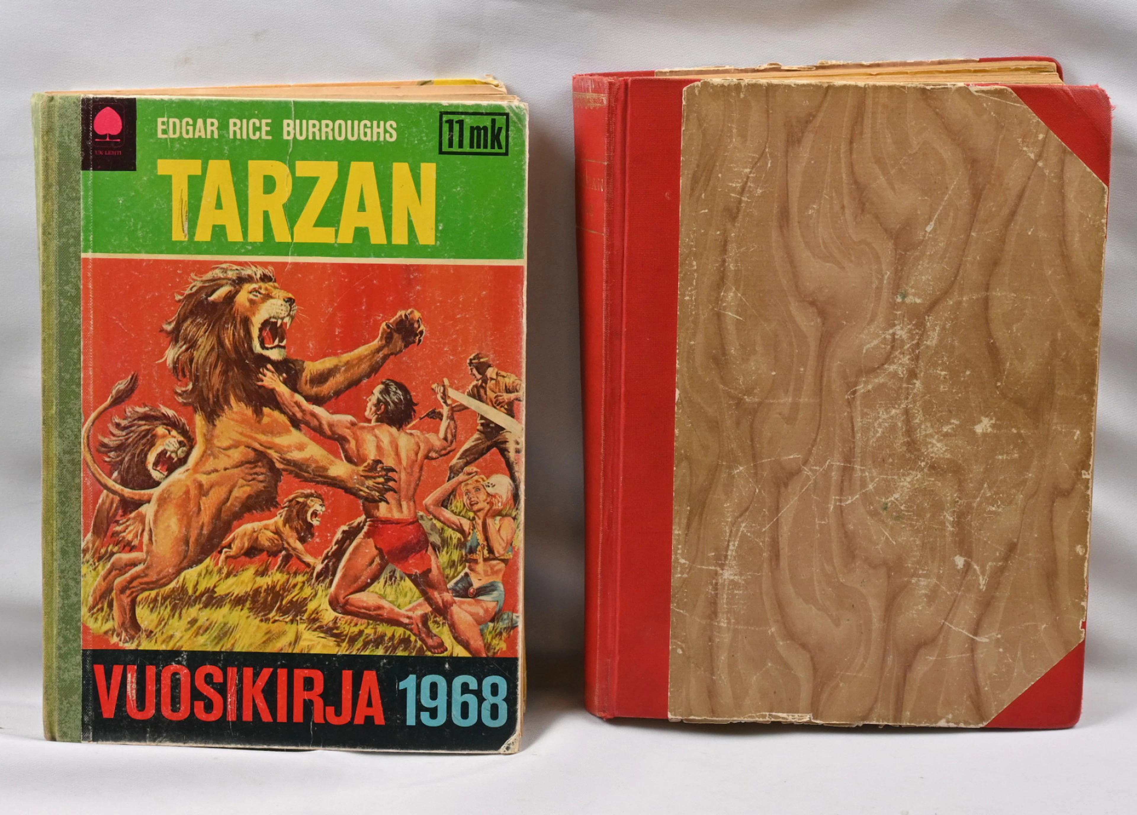 Tarzan Yearbook 1968 and individual issues bound as a book. Both with