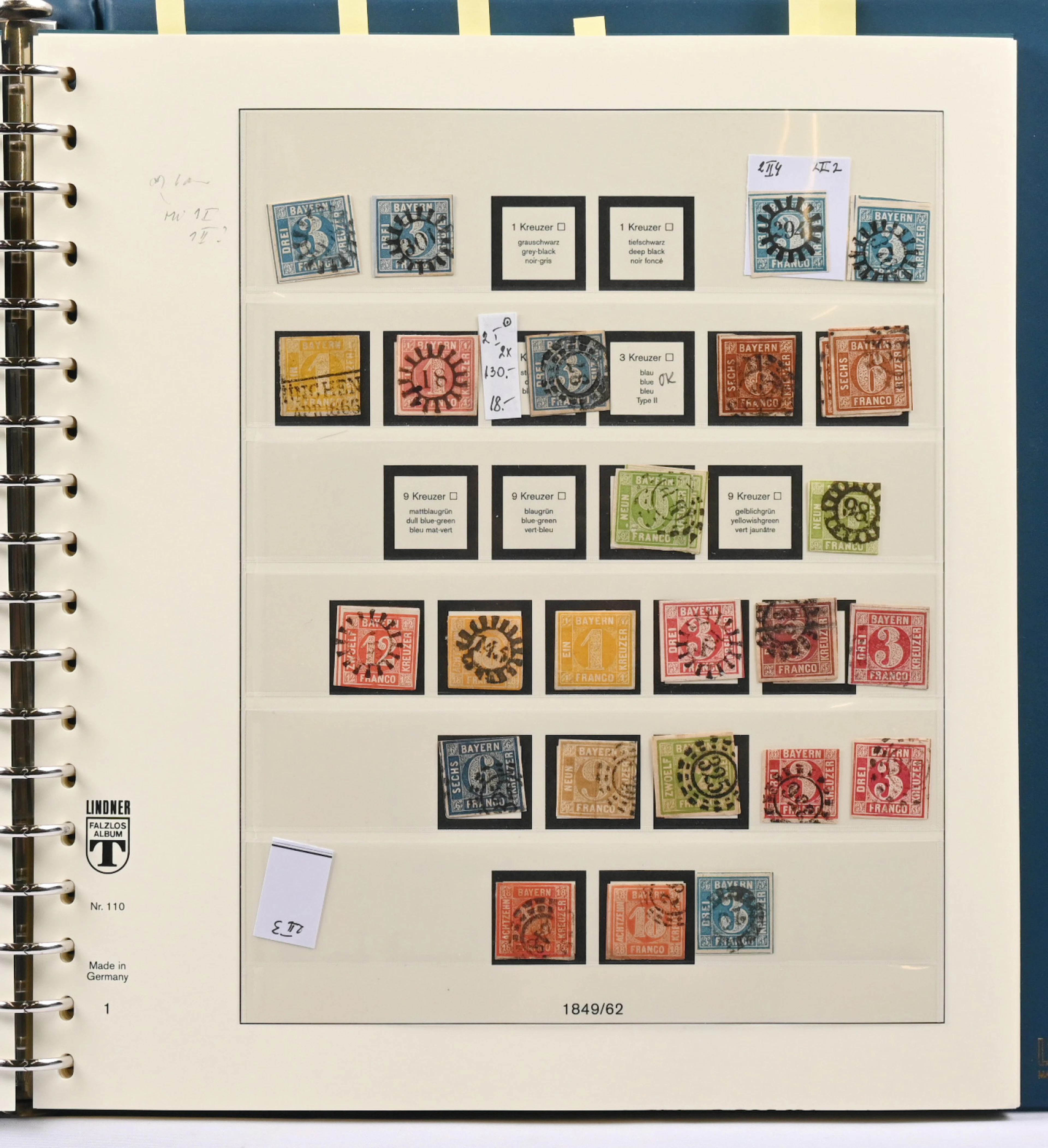 Bavaria 1849 - 1920 abundant and comprehensive collection material