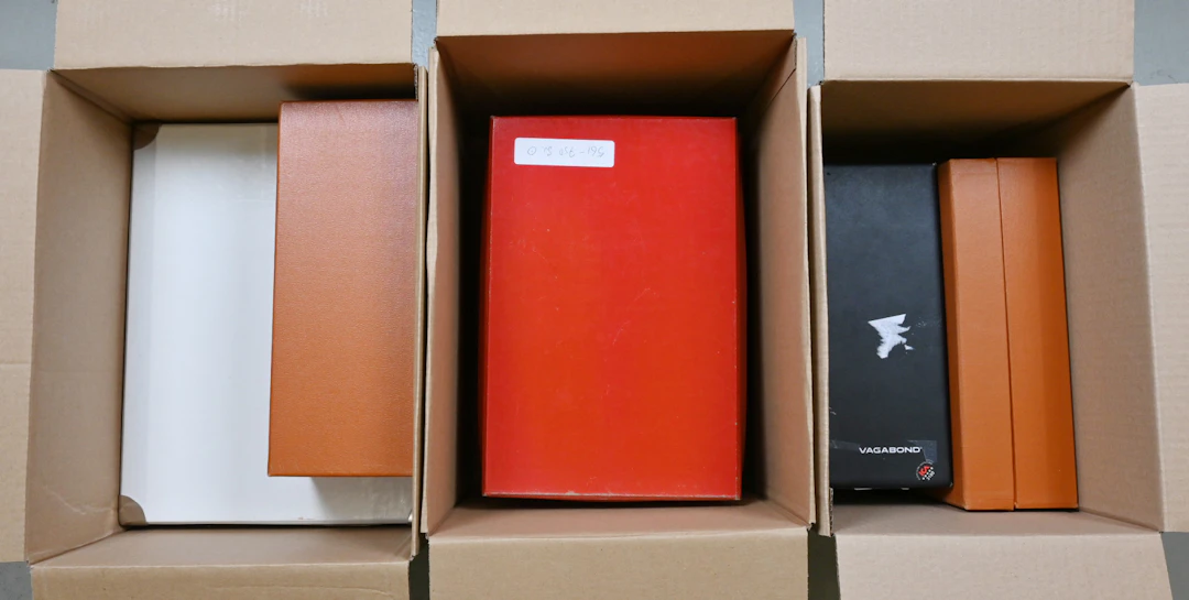 GIANT LOT of booklets in nine different sized box. Thousands and thousands