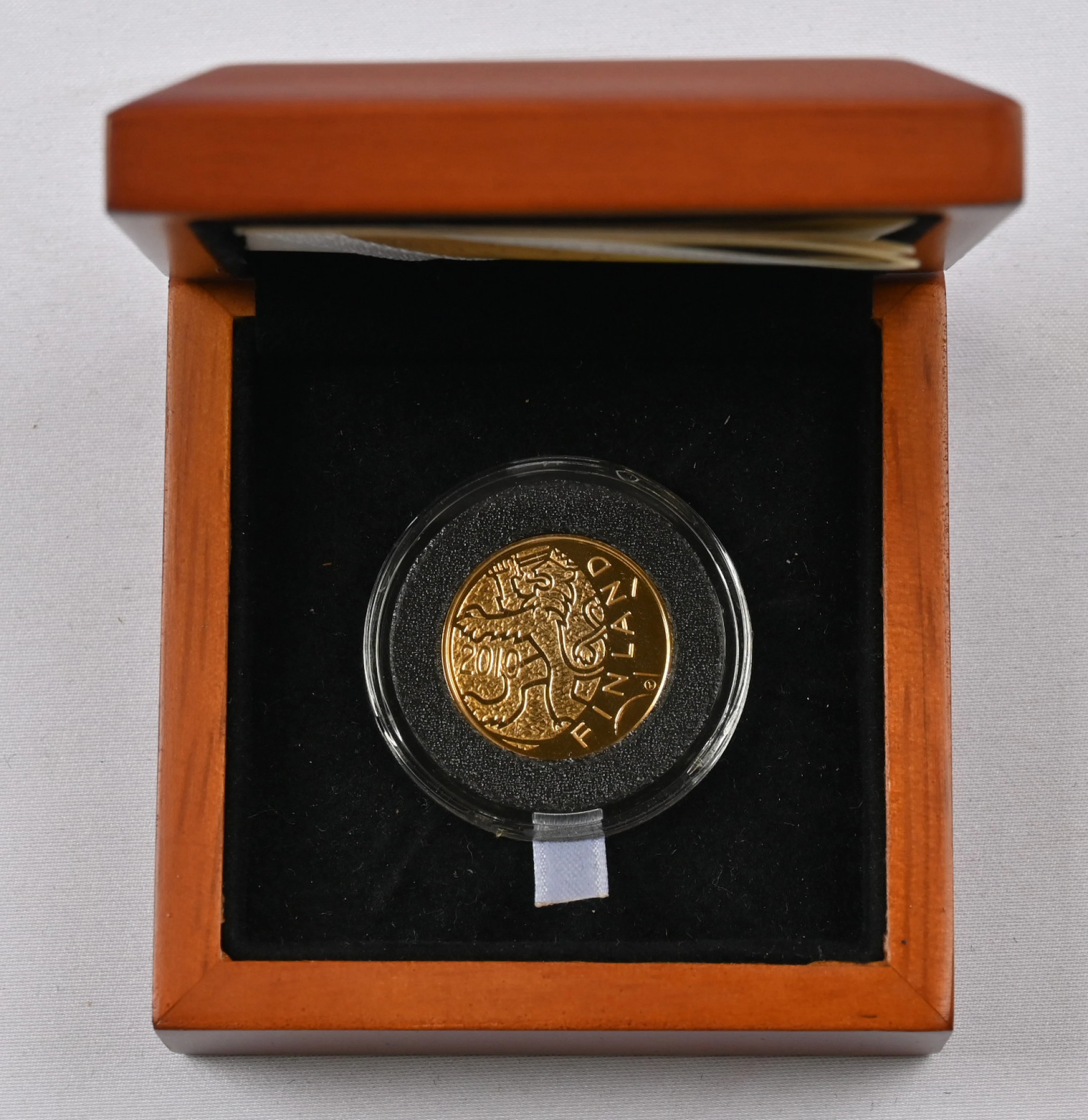 2010 100€ Finnish money 150 years, gold