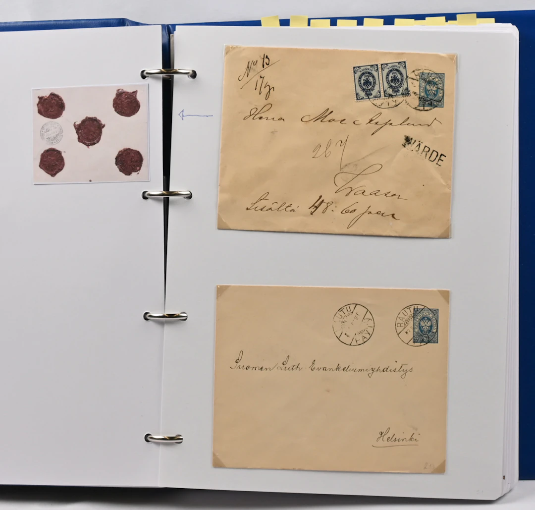 Rautu postal history collection beautifully mounted on 48 pages. Versatile