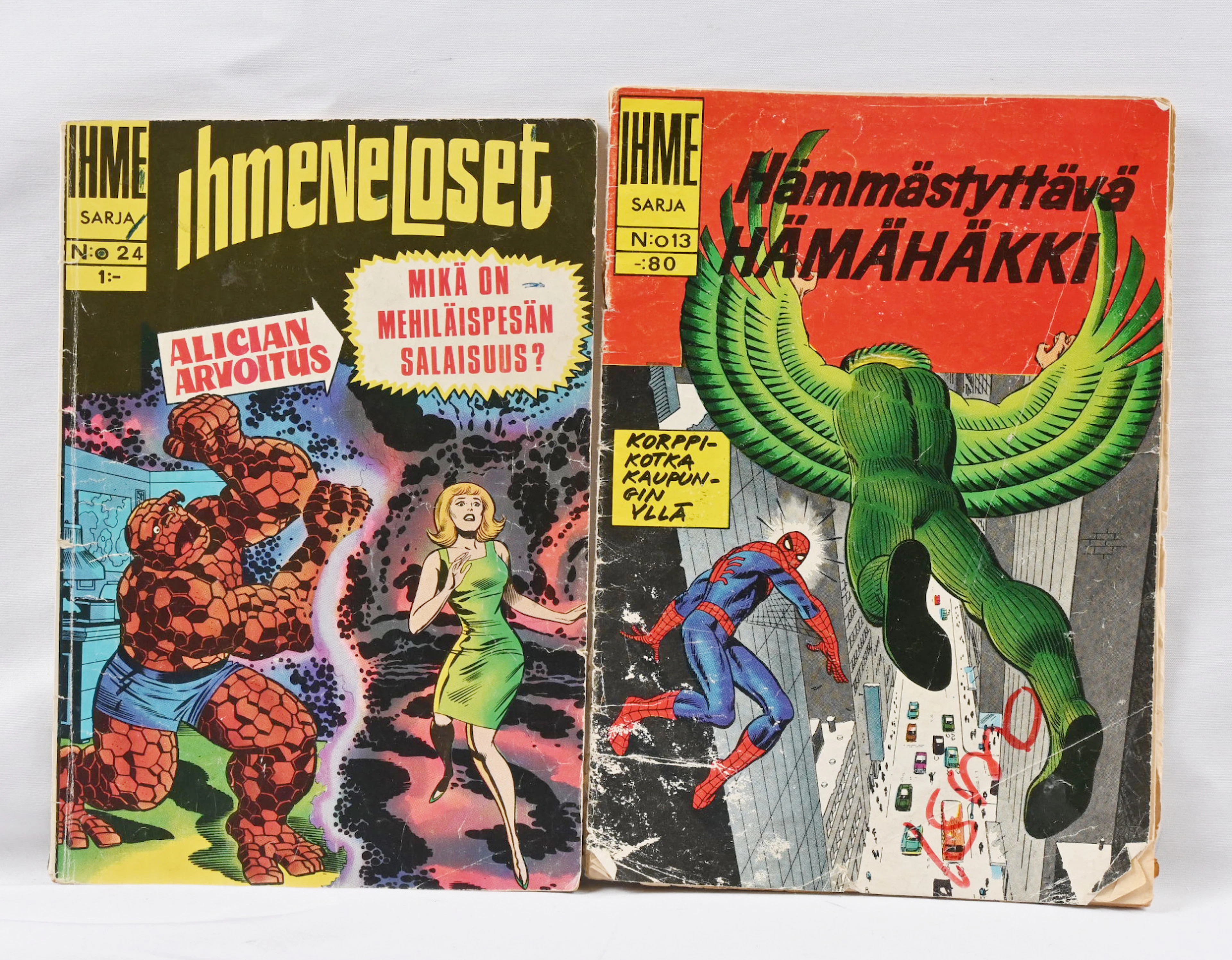 "Ihmesarja" (Marvel Series) lot, issues 13, 21, 24 (Fantastic Four)