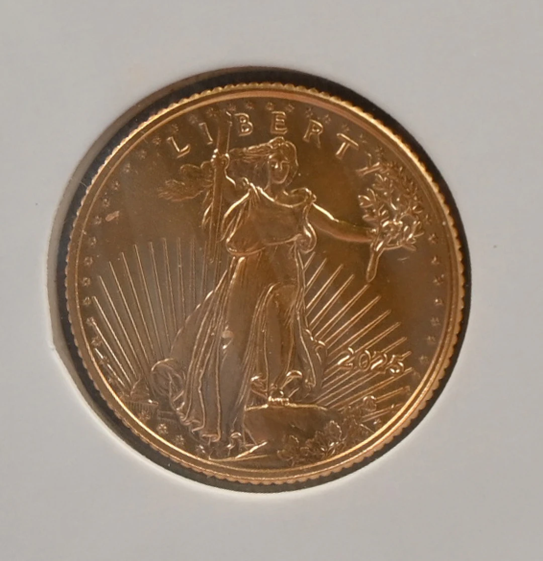 USA 2025 5$ American Gold Eagle, gold.