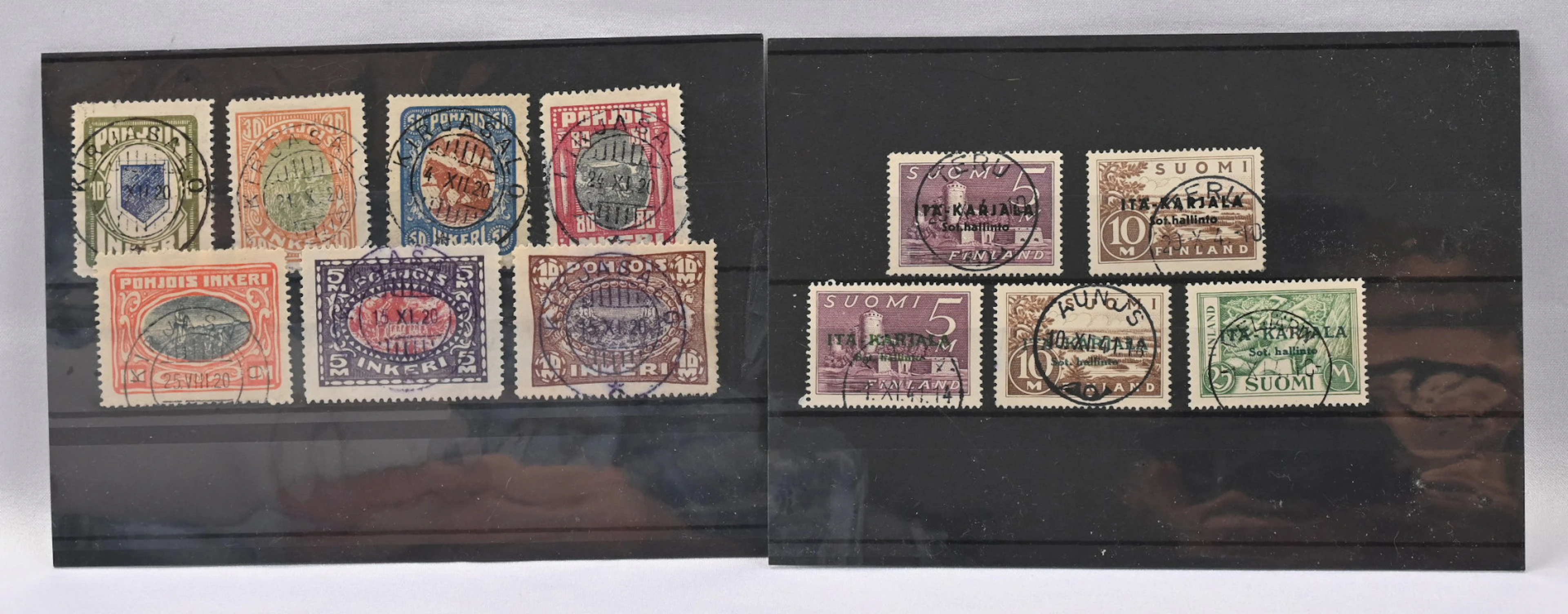 II set with superb cancellations. Additionally selection of East Karelia
