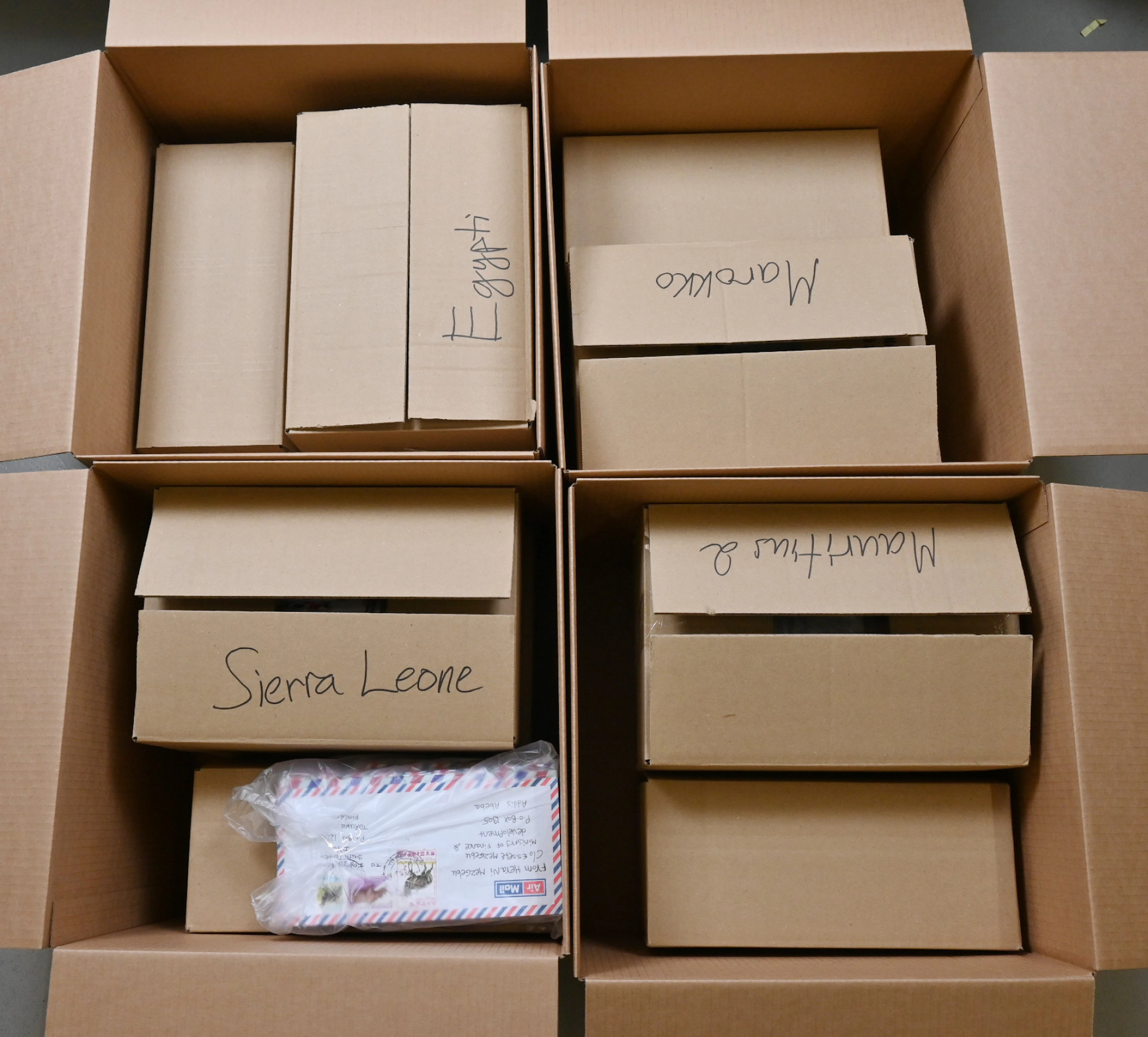 Africa, large selection of IYS mail from different African countries