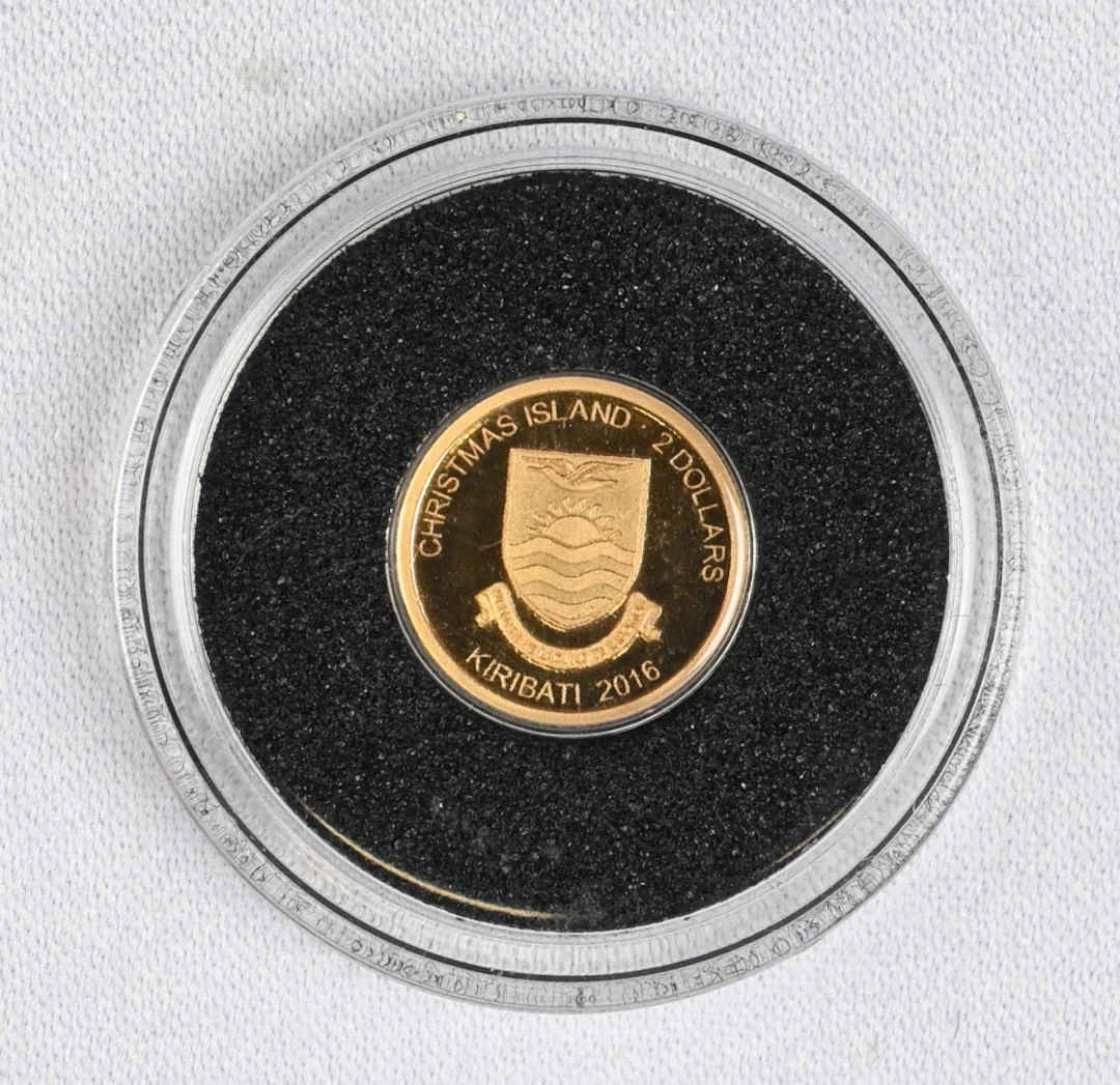 Kiribati 2015 2$ Finnish Santa Claus, gold