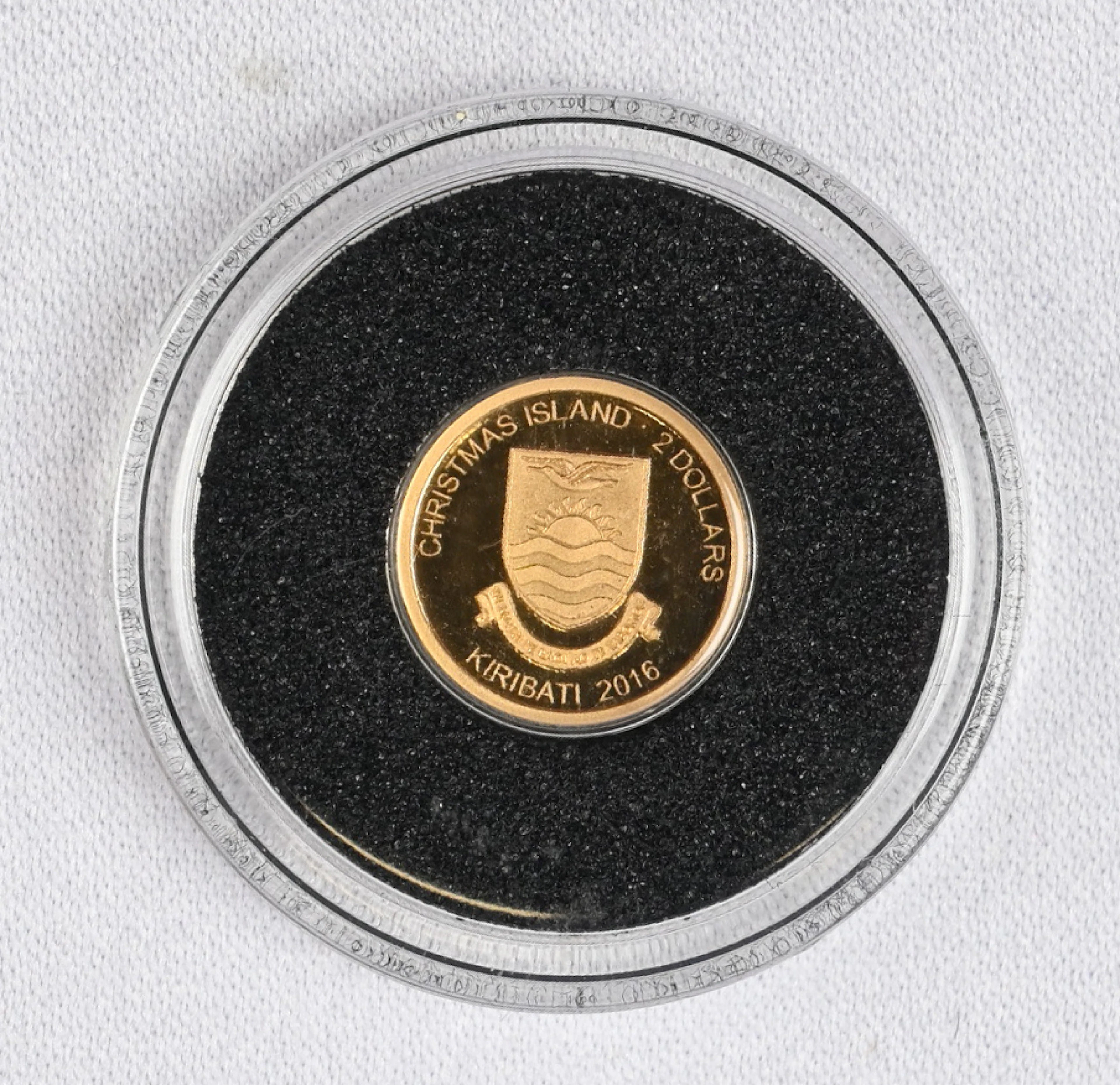 Kiribati 2015 2$ Finnish Santa Claus, gold