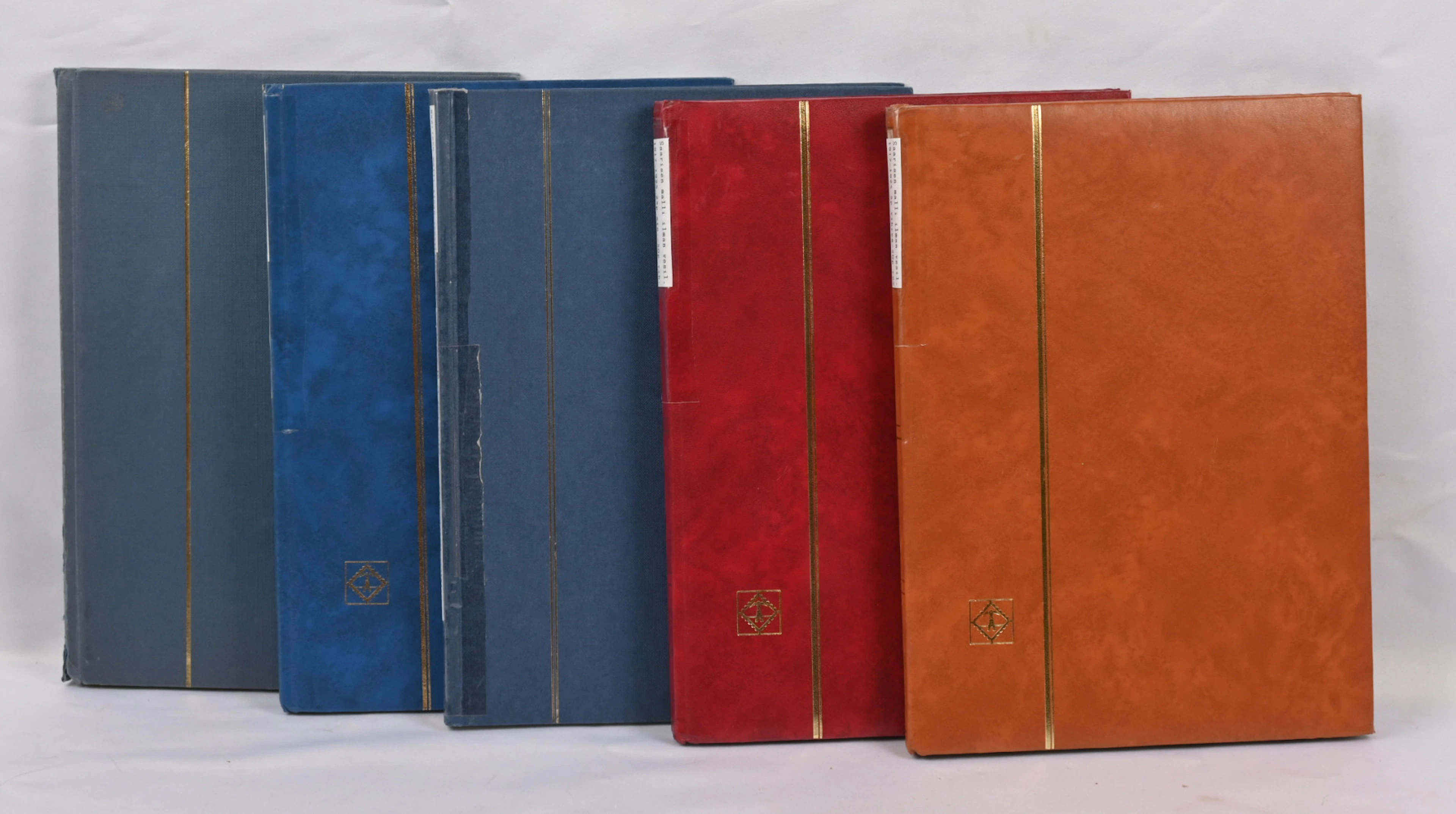 1917 - 1929 stock selection of issue 1917 in five partly incomplete