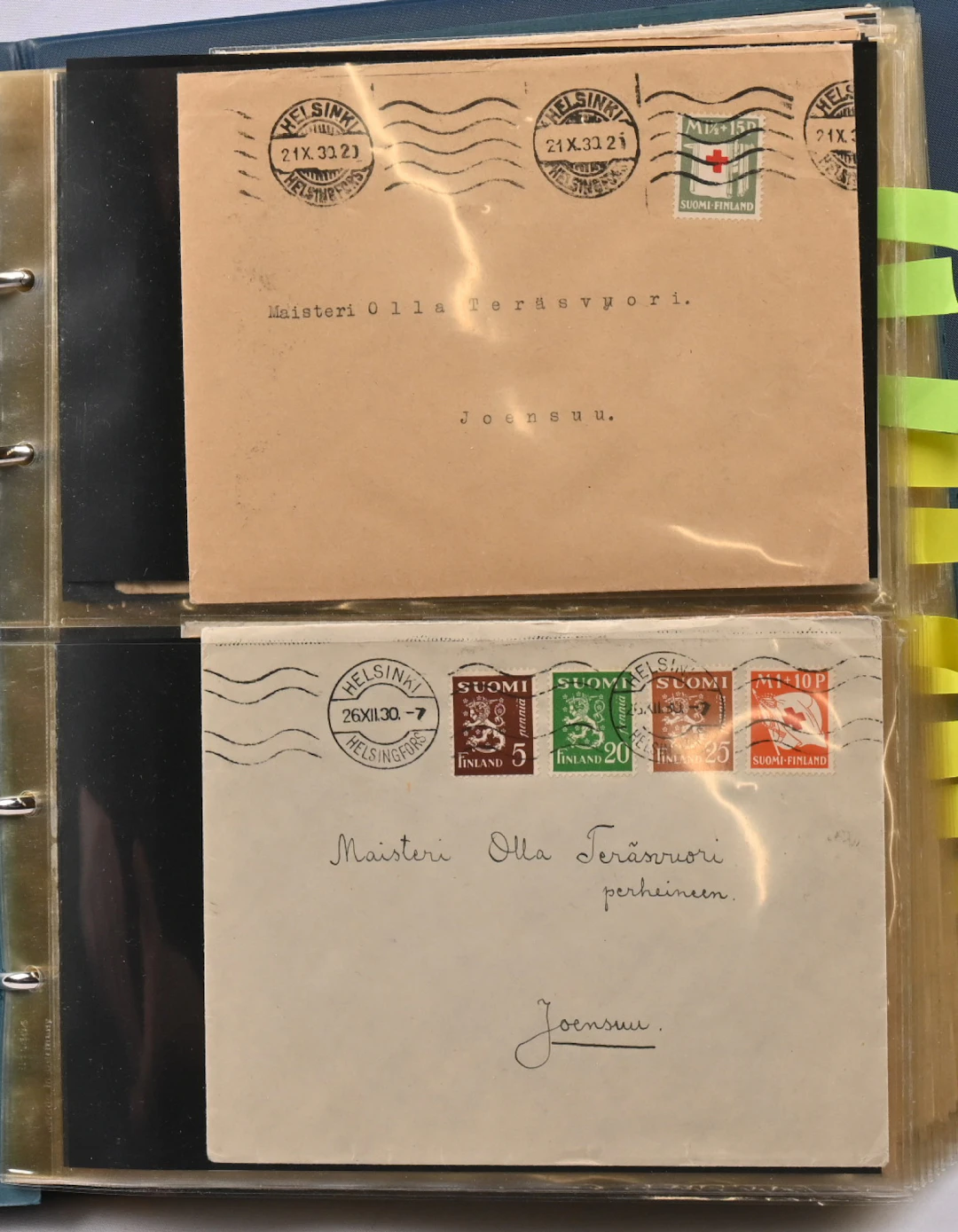 Red Cross postal items, extremely fine selection in an album approximately
