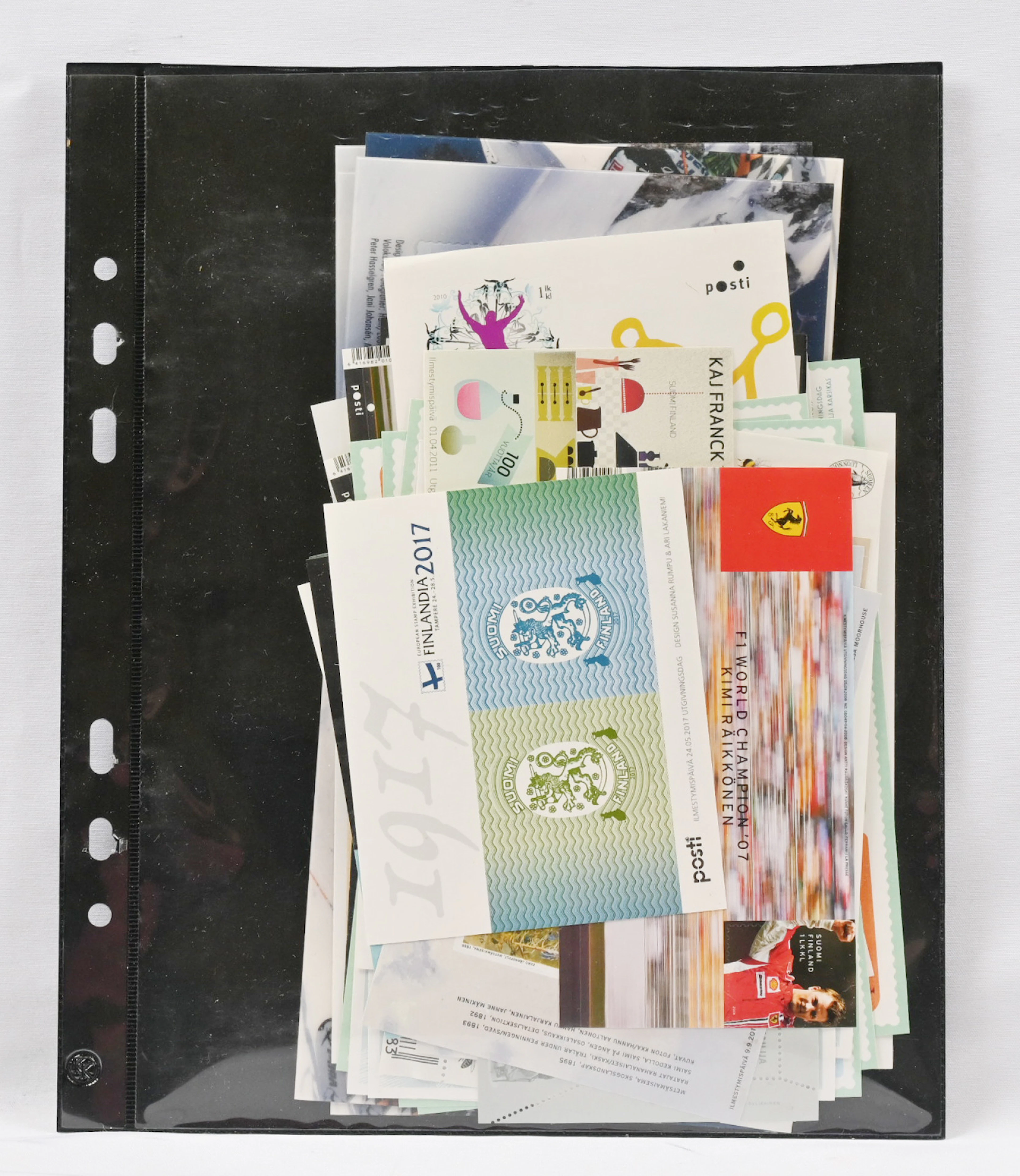 Miniature sheets, fine selection of MNH ** material, face value approximately