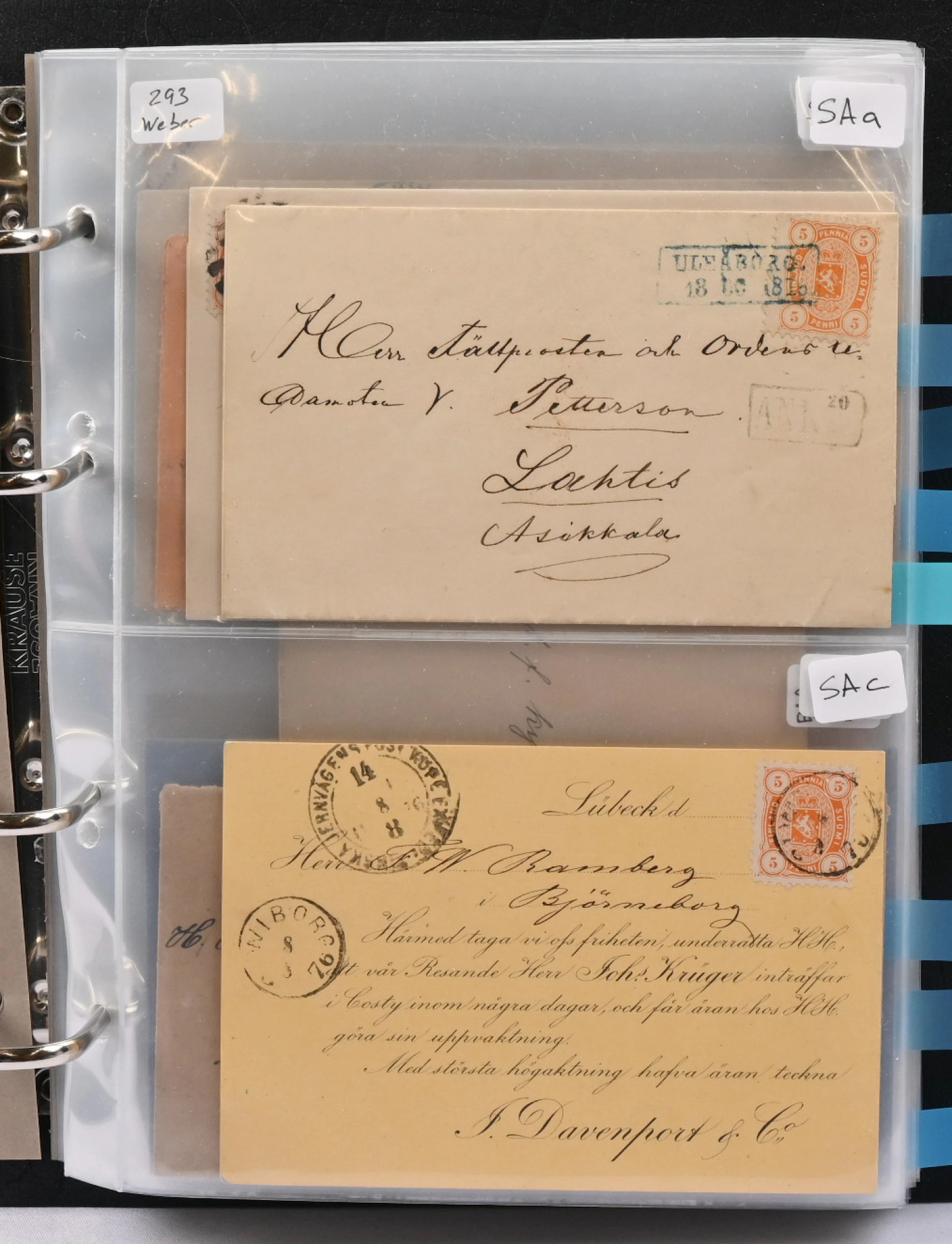 1875 - 1882 extremely fine selection of Senate printing and Charta