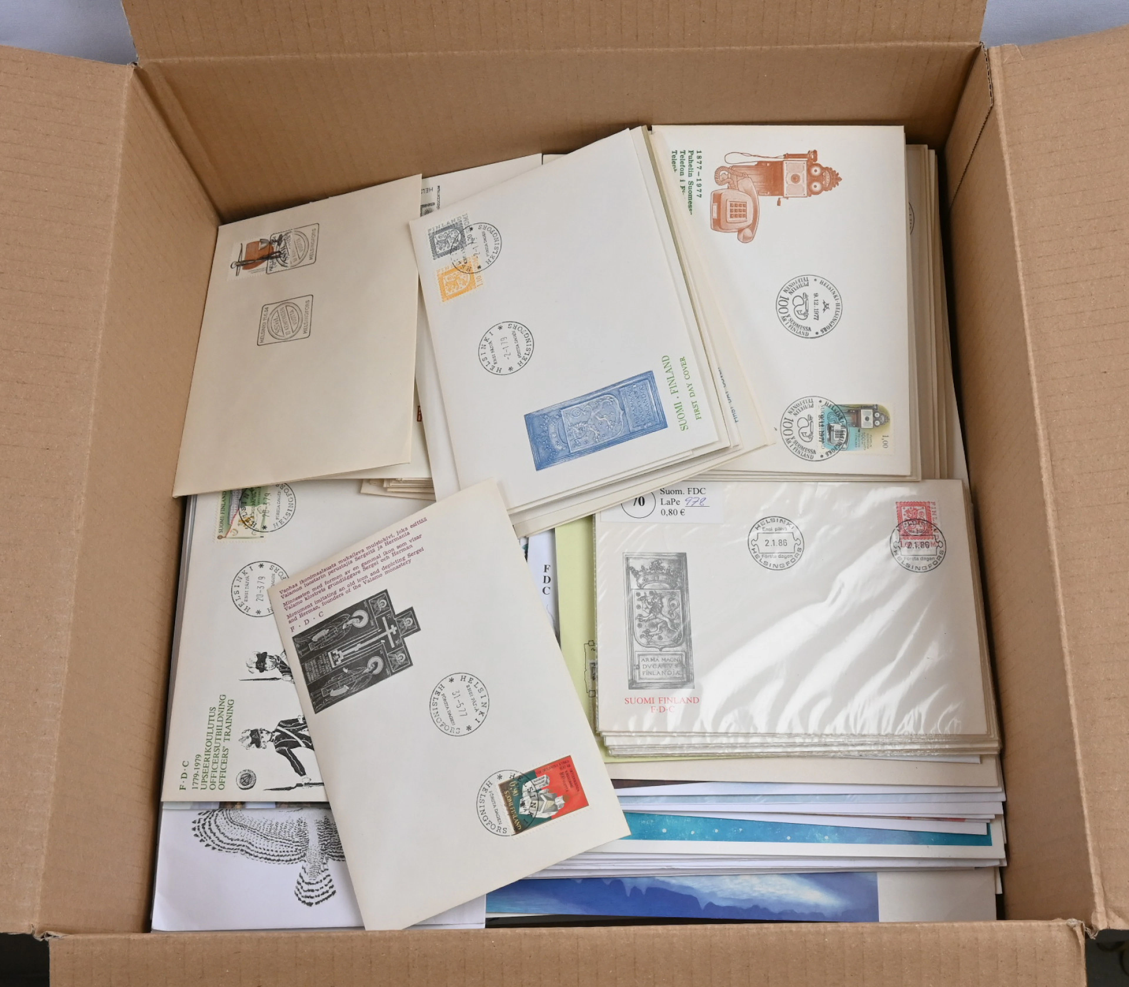 Selection of FDCs and special postmark covers in over 4 KG box. Mainly