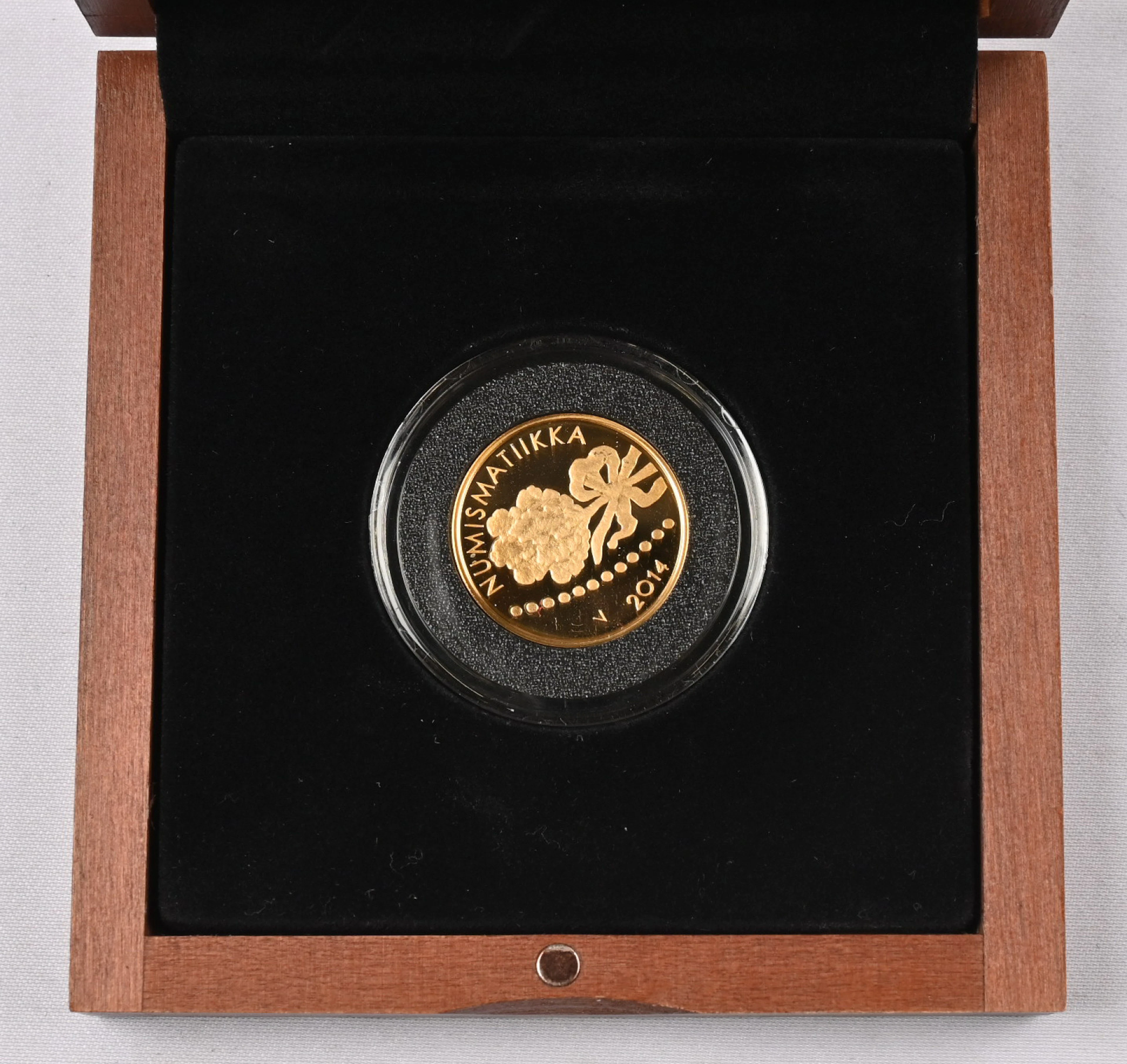 2014 100€ First markka and numismatic, gold