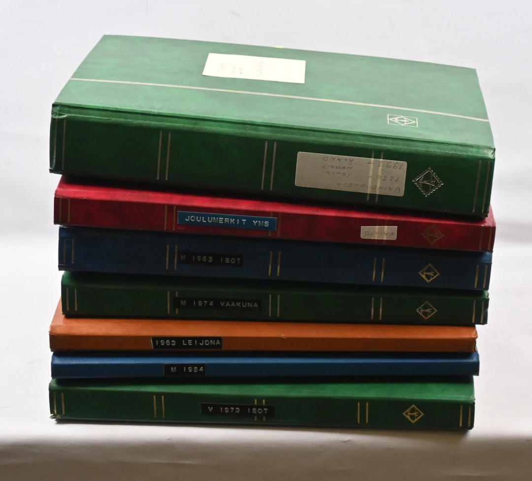 Large stock lot of used definitives from issue 1954 - issue 1963 -