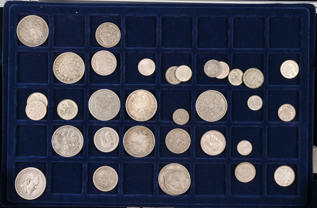 Fine selection of coins from the 1830s onwards eg. silver coins for