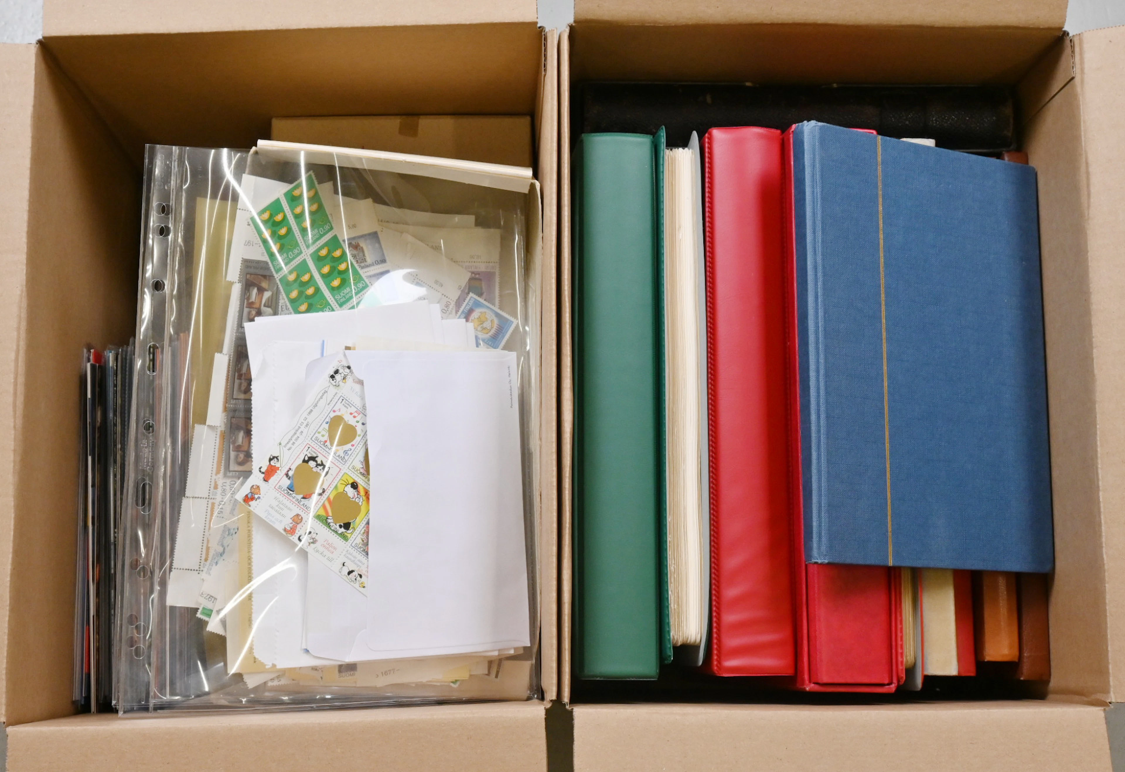 1856 - late 1980s selection of albums including remainder collections.