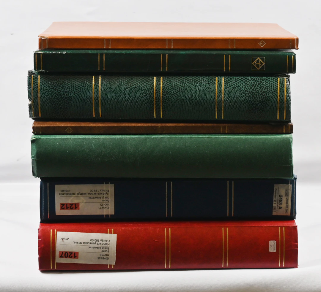 Town cancellations gathered with devotion in seven stockbooks, including