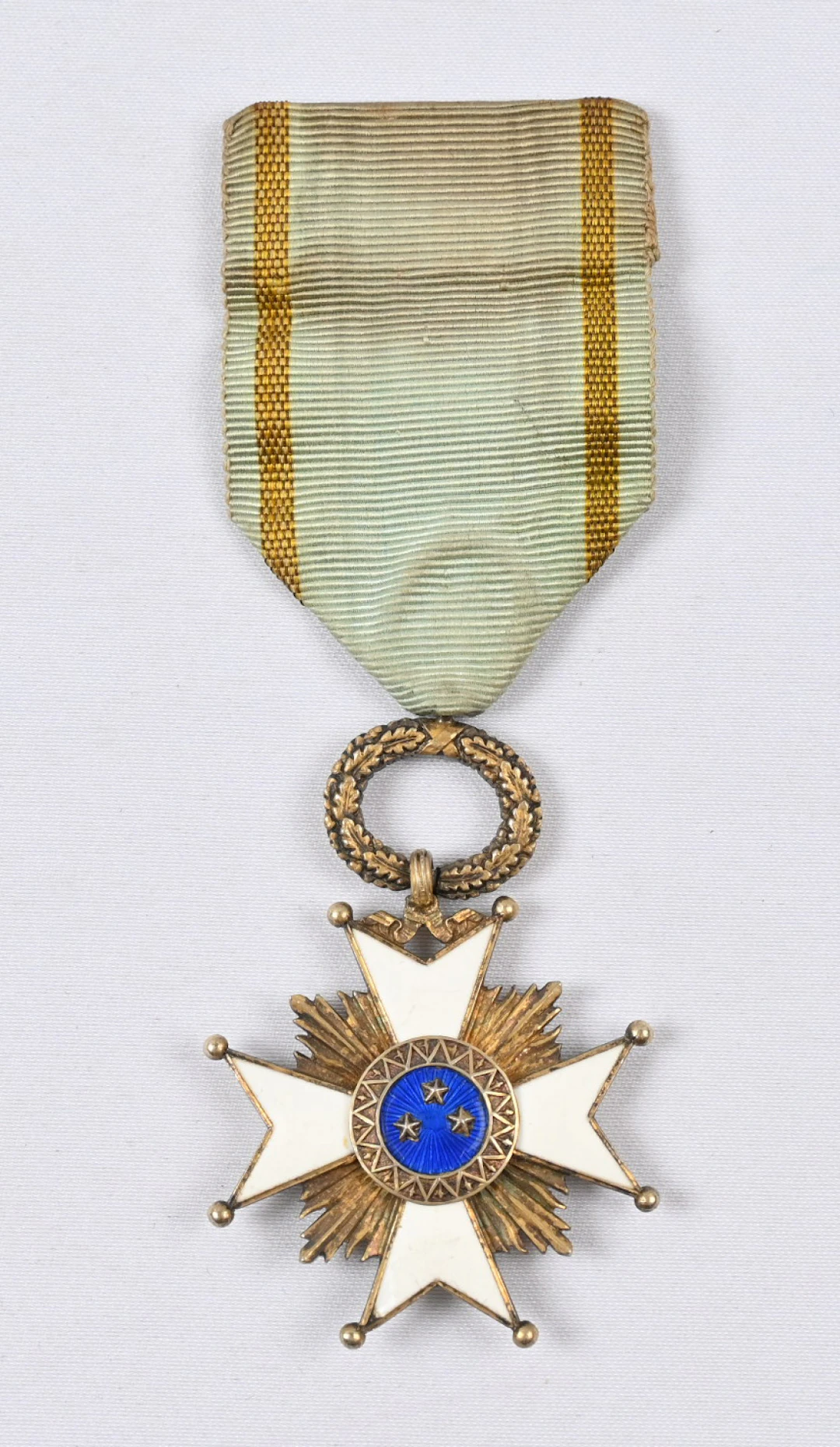 Latvian merit badge. Order of the Three Stars. 4th class.