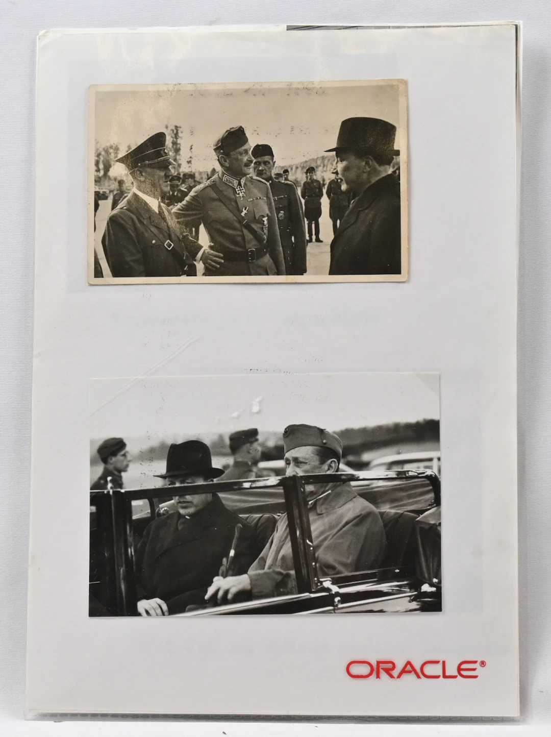 Mannerheim cards, pictures and stamps mini collection.