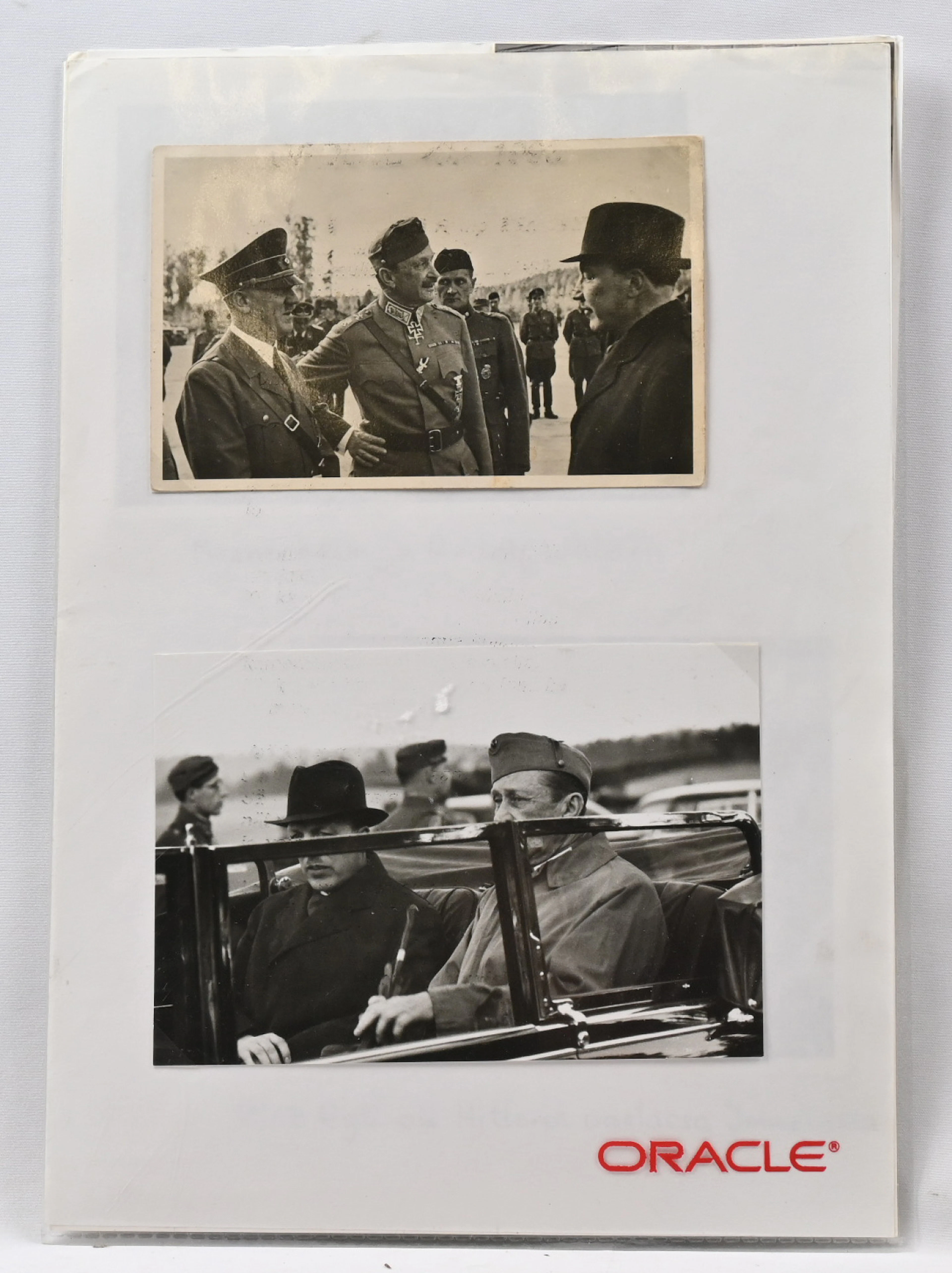 Mannerheim cards, pictures and stamps mini collection.