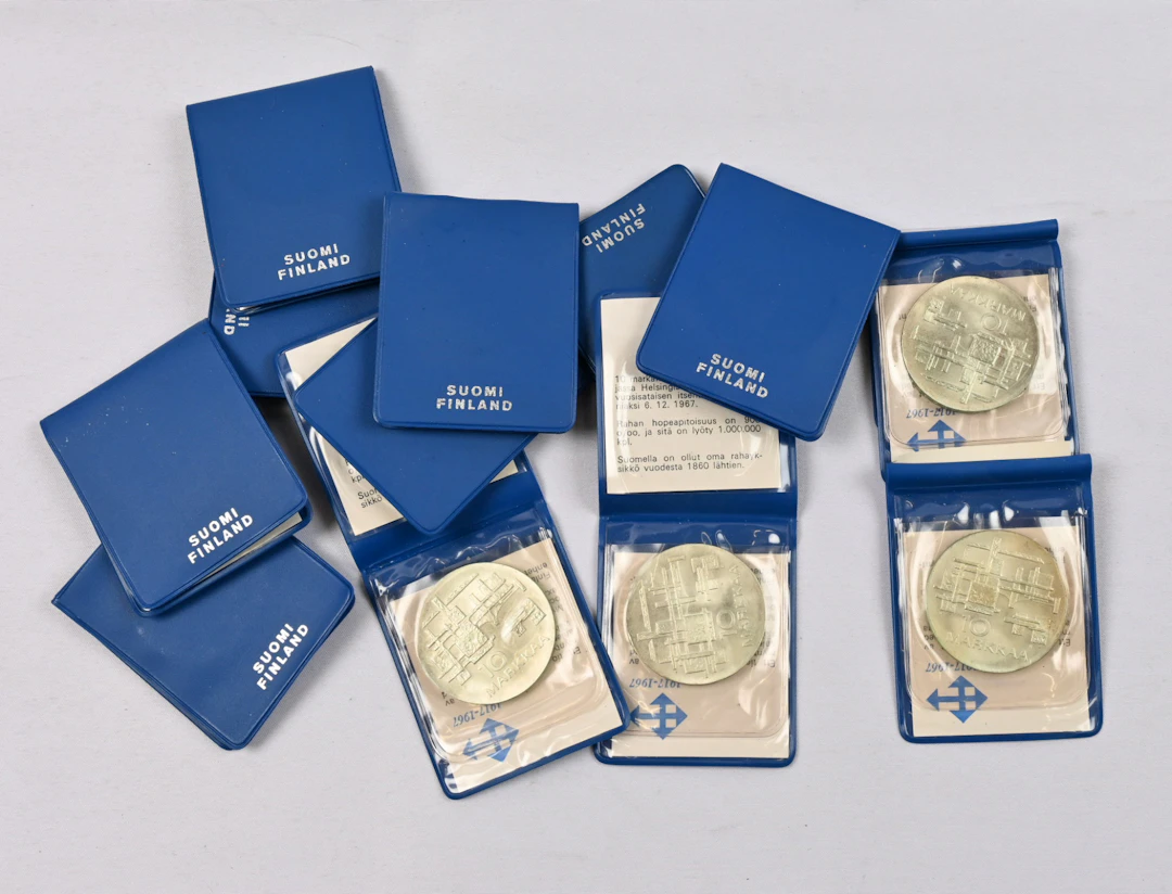 1967 10 markka 13 pieces