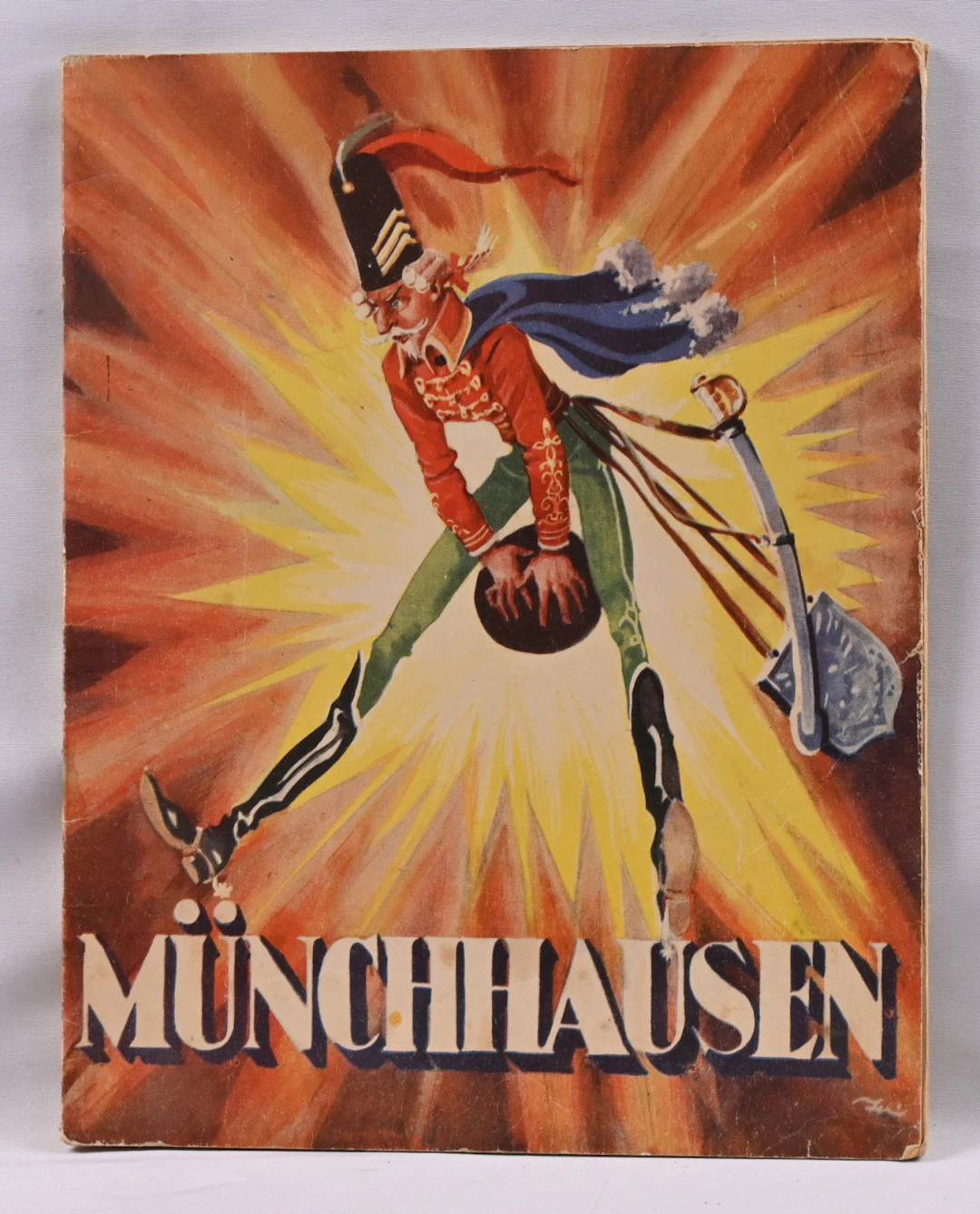 1950 The Adventures of Baron Munchausen. Normal signs of reading.