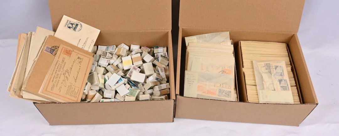 Finland loose bulk stamps as bundles + postmarks of the issue 1930